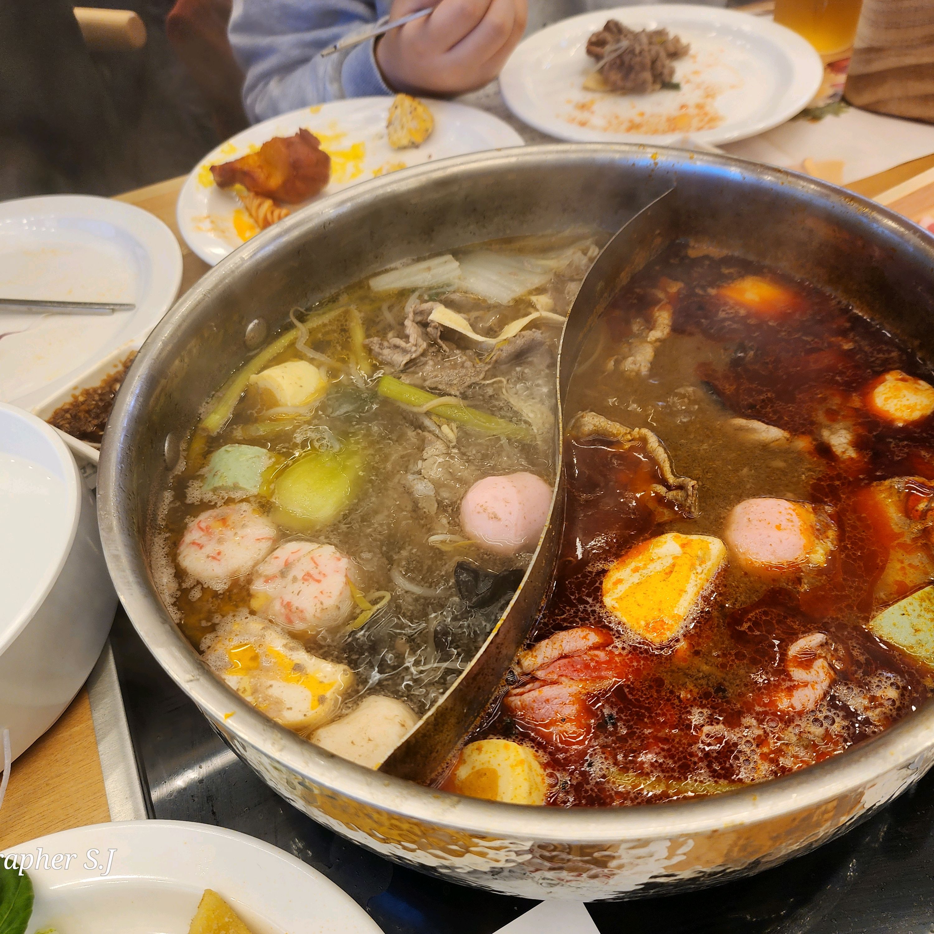 신선한 재료~ - 검단신도시 맛집 샤브올데이 인천검단신도시점