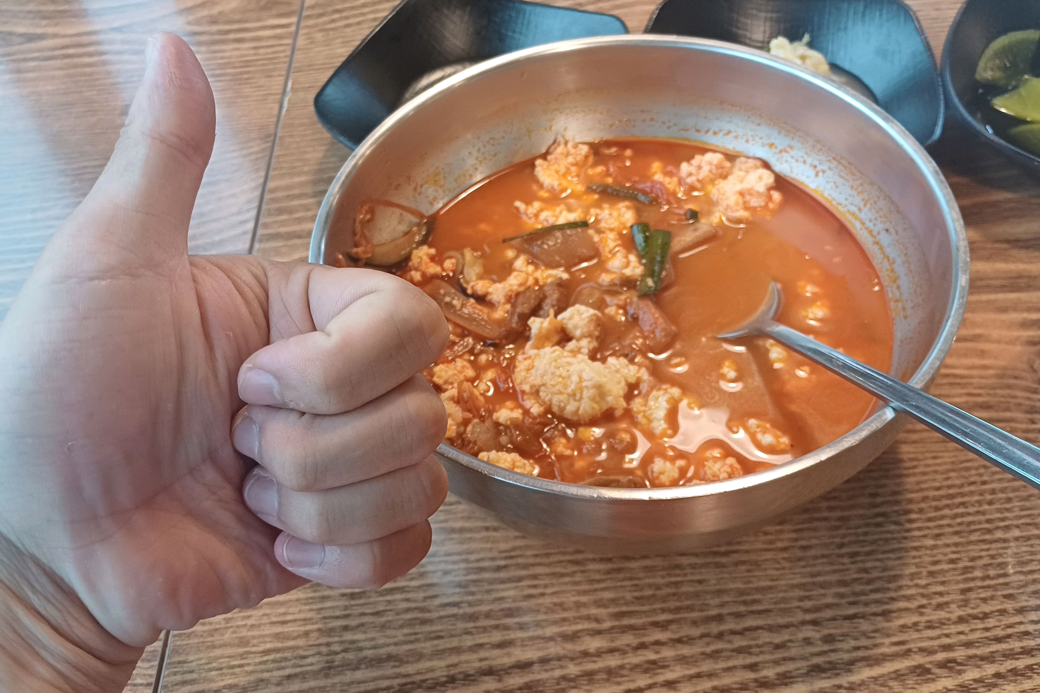 자극적이지 않은 짬뽕베이스 국물 - 경포대 맛집 짬뽕 순두부 초당애