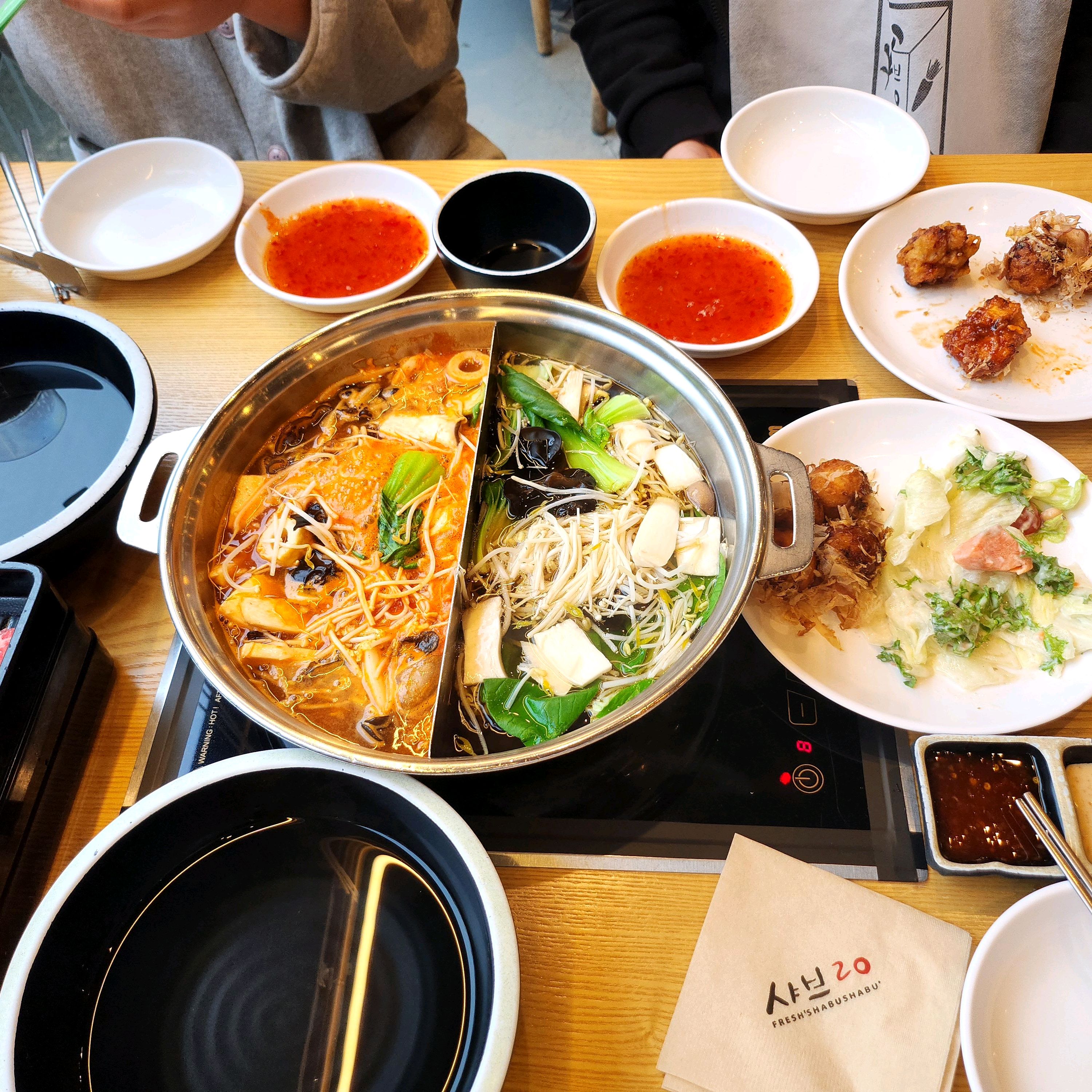 샤브매니아 샤브향 샤브올데이 등등 - 포항 장성동 맛집 샤브20 포항본점