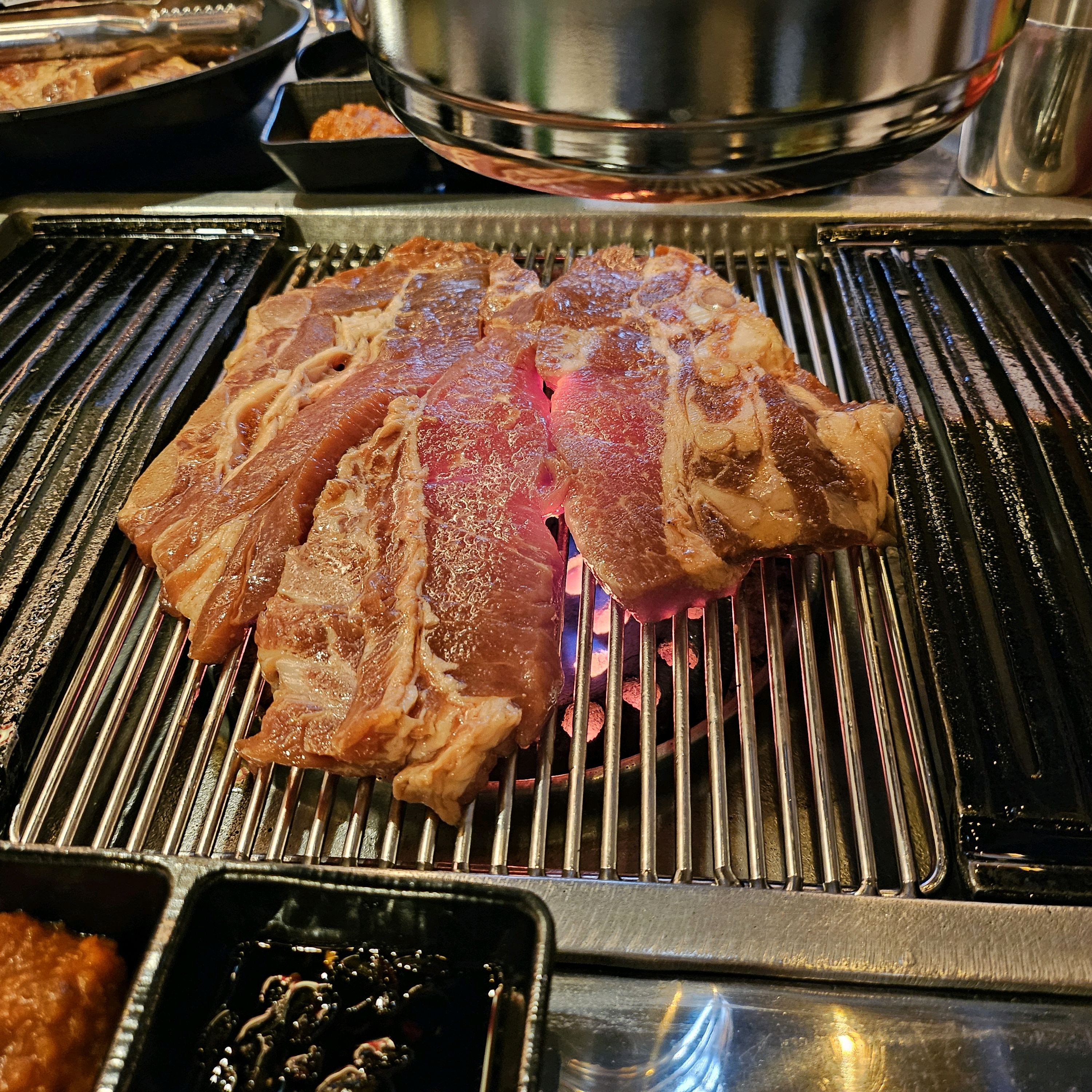 세 번째 방문입니다! 가족 생일에도 역시 노을연탄구이 불당직영점에서 저녁식사😘 믿고먹는맛!