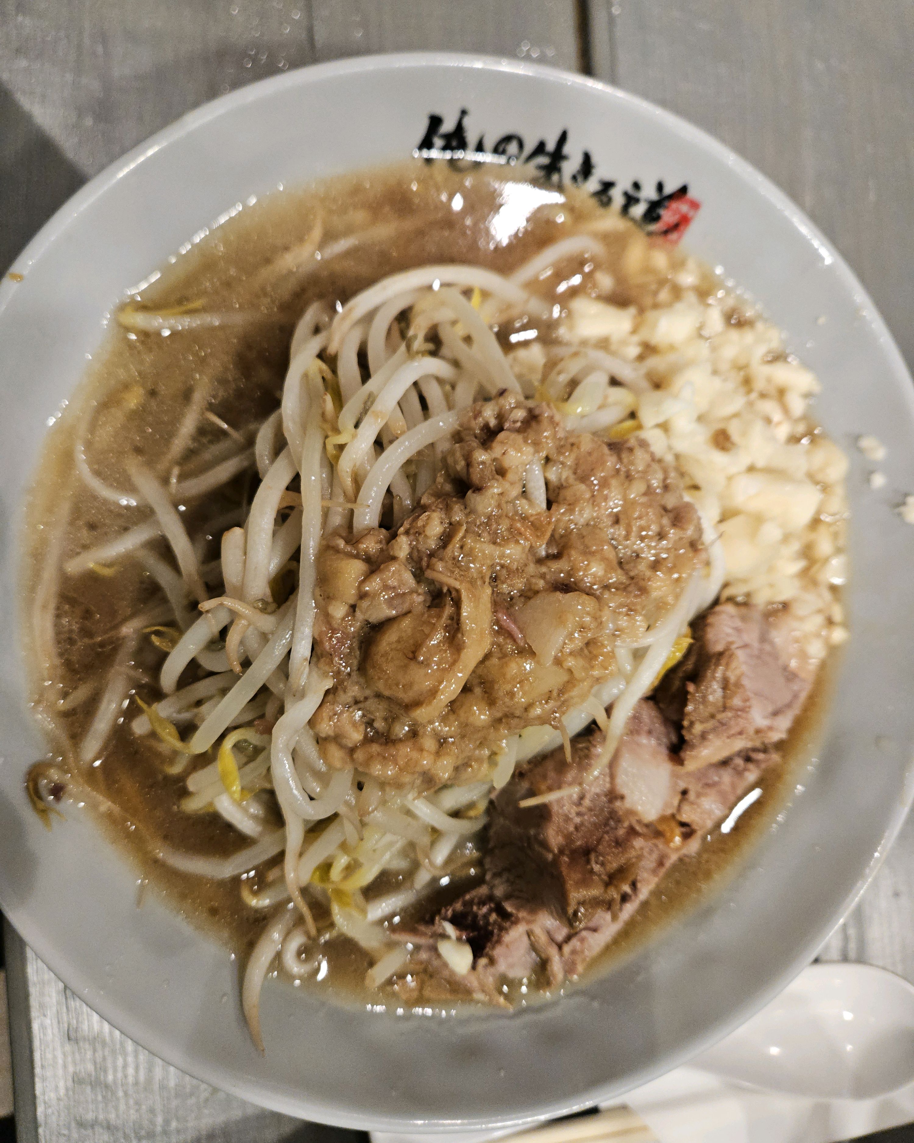 지로라멘 첫도전이에요 - 압구정 맛집 오레노이키루미치 압구정본점