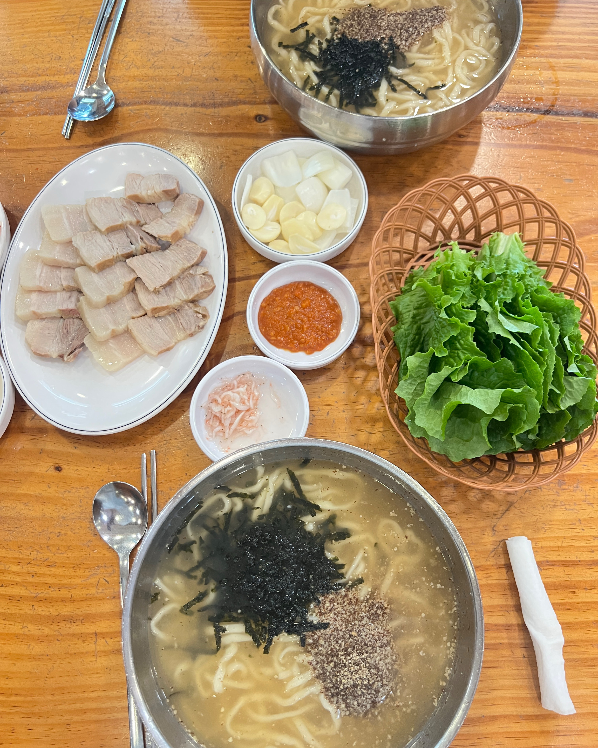 칼국수 깔끔하면서 진하고 맛있는 ~ - 대전 맛집 김화칼국수