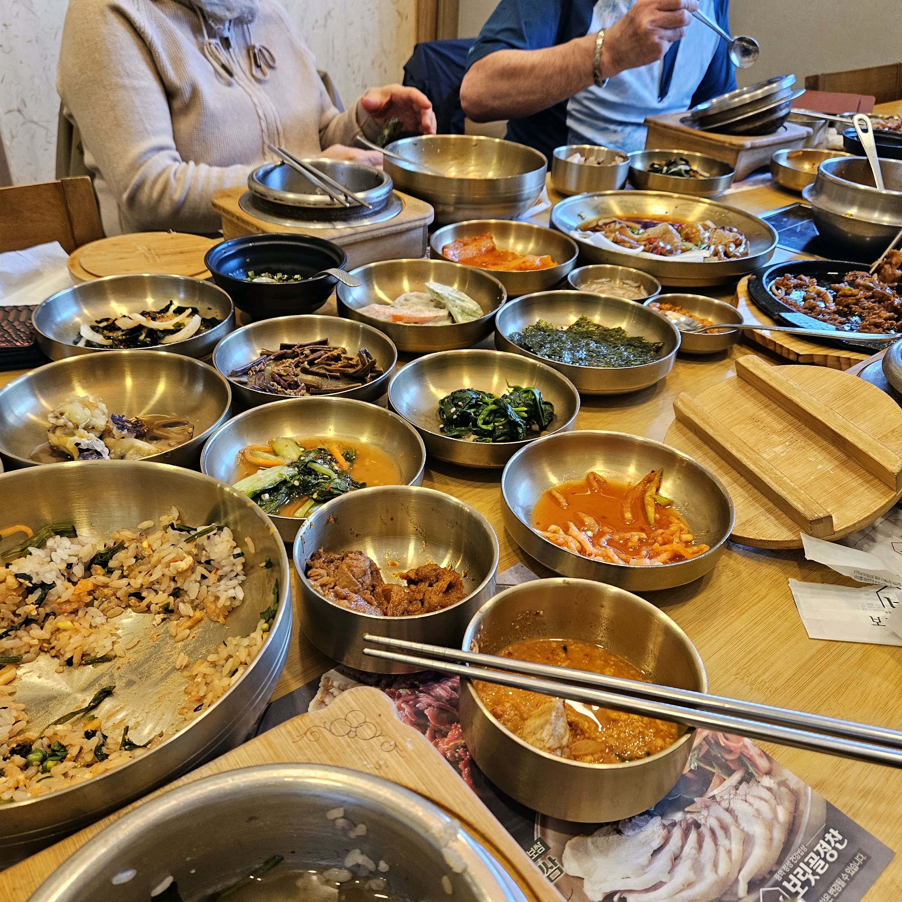 부모님과 어버이날 기념으로 모시고 왔어요. 잘먹고갑니다 - 인천 맛집 보릿골 정찬