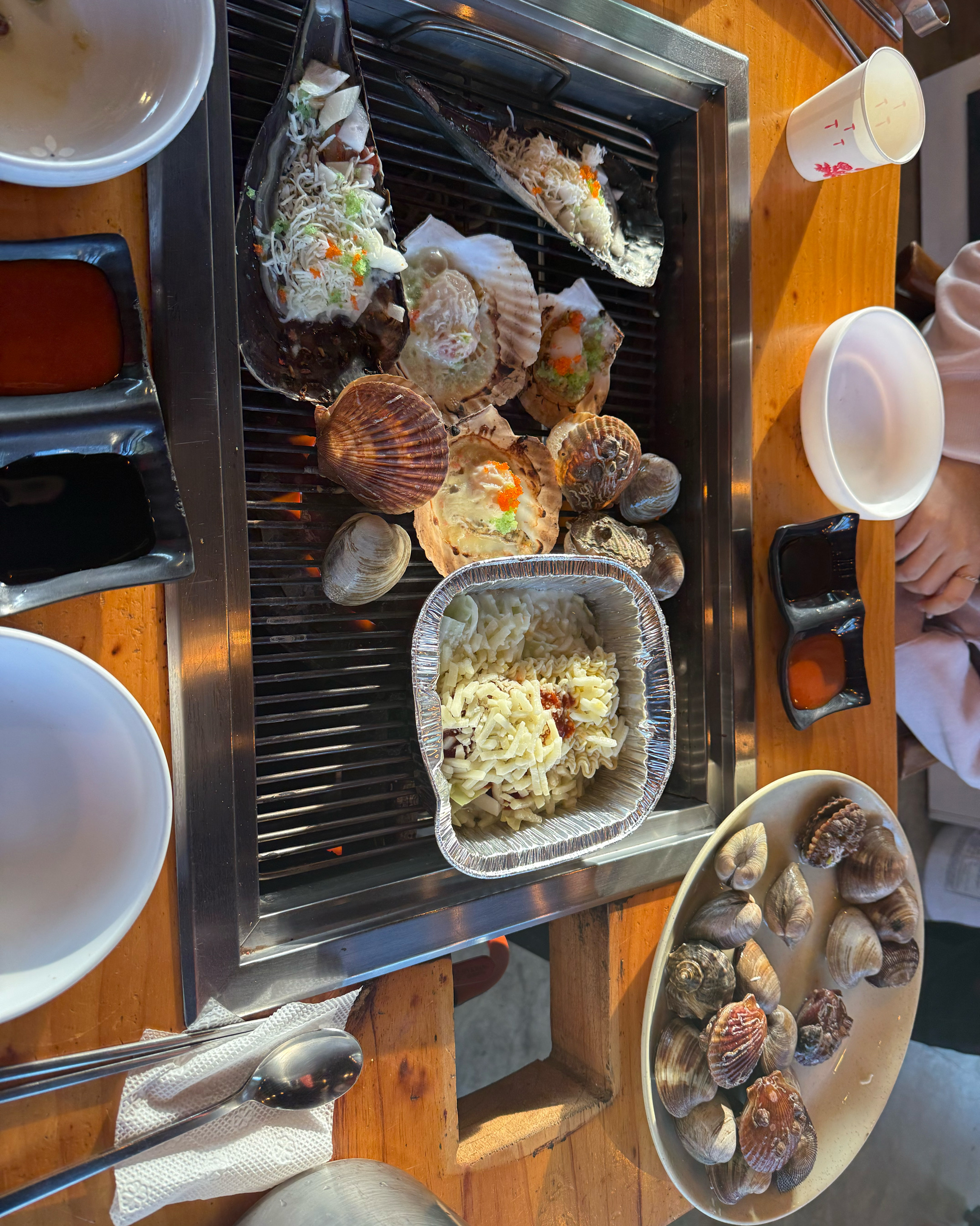 조개구이 칼국수 맛있게 - 인천 맛집 마시안 어부집