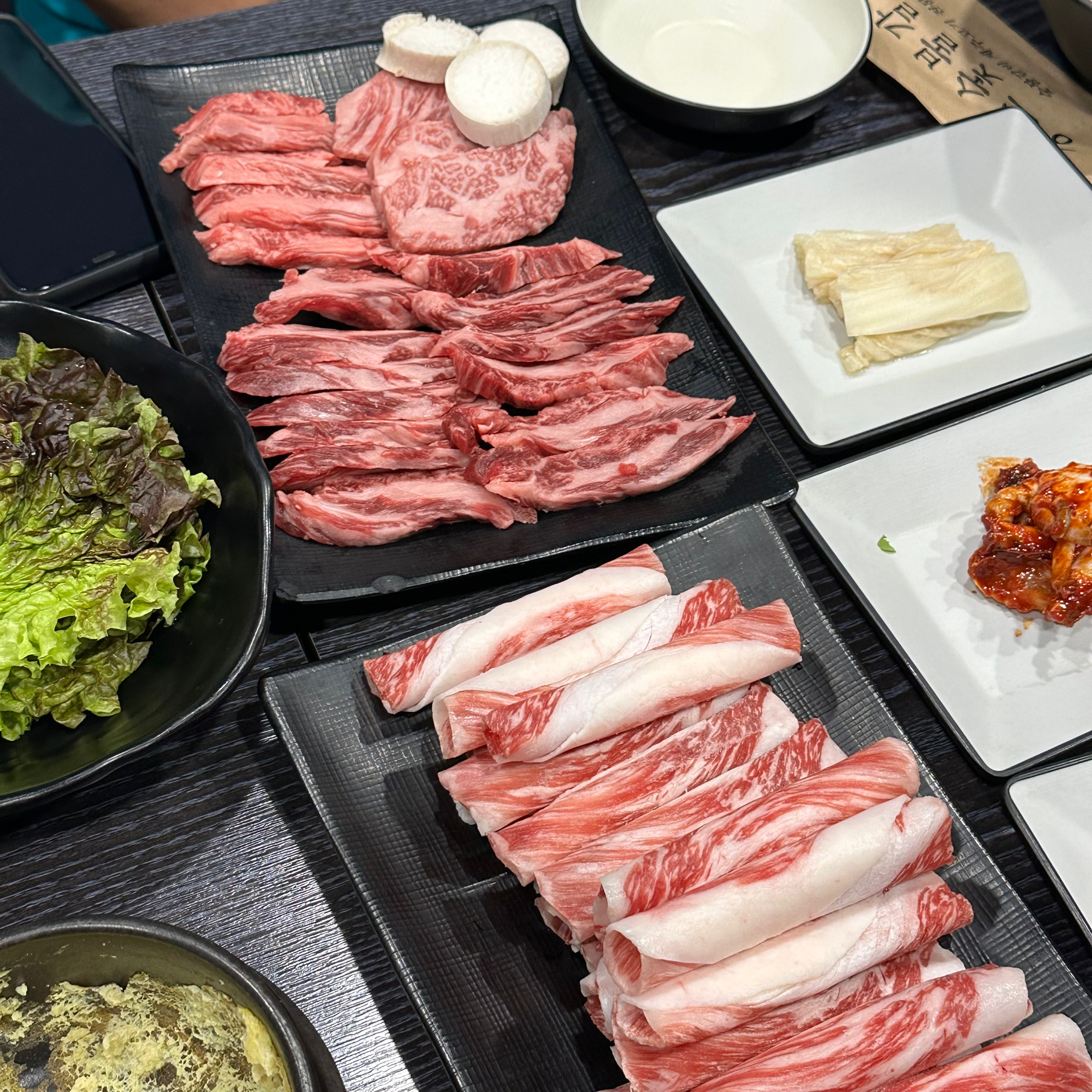 바쁘다고 손님을 맞을 수 있는 상태가 아니였습니다. - 아바이마을 맛집 물회주는 고깃집 청초숯불갈비