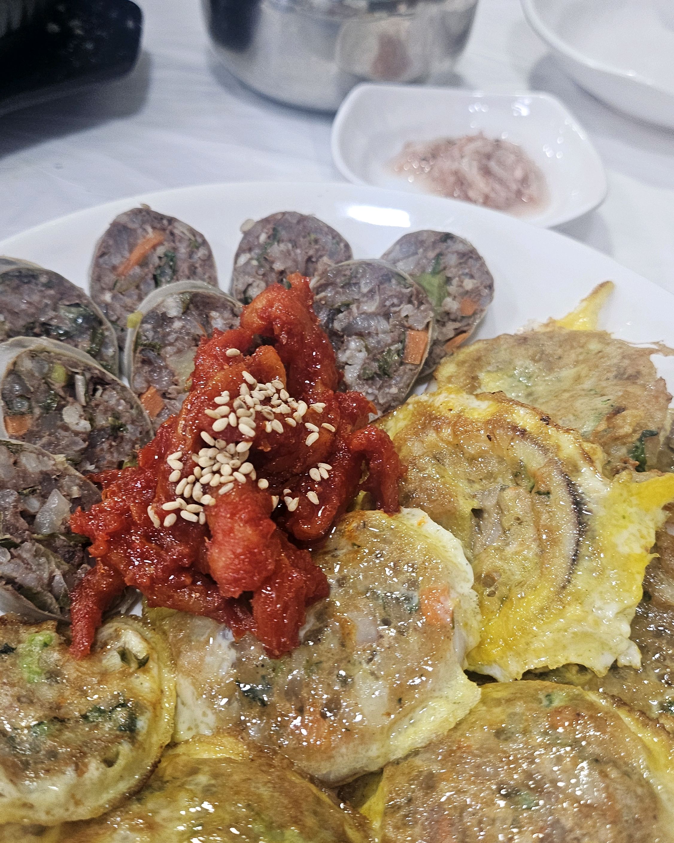 오징어 순대 먹으려고 5시간 걸려서 - 아바이마을 맛집 아바이마을고원