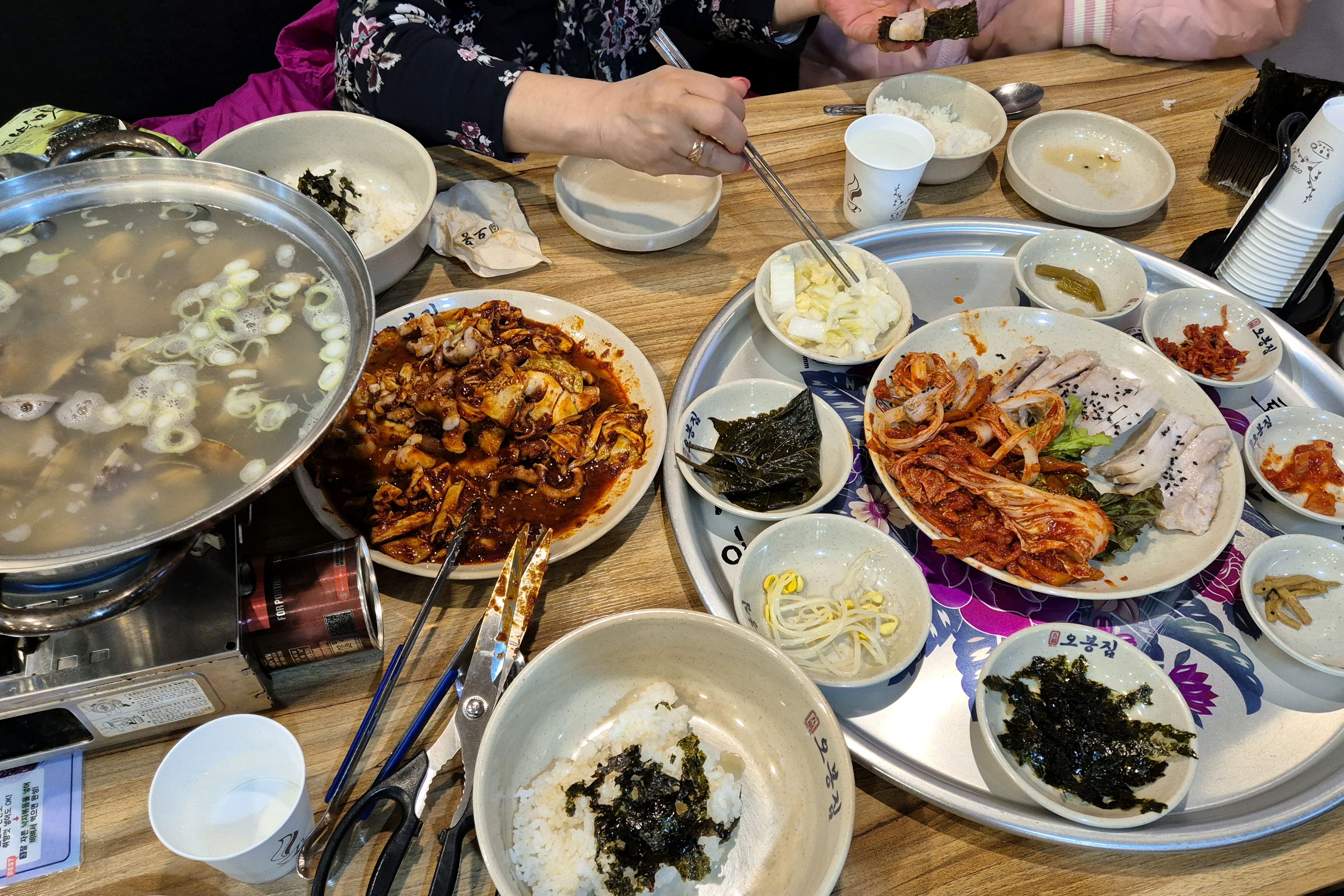 가족여행에서 마지막 저녁 메뉴로 오봉집 선택이요~ - 아바이마을 맛집 오봉집 강원속초점