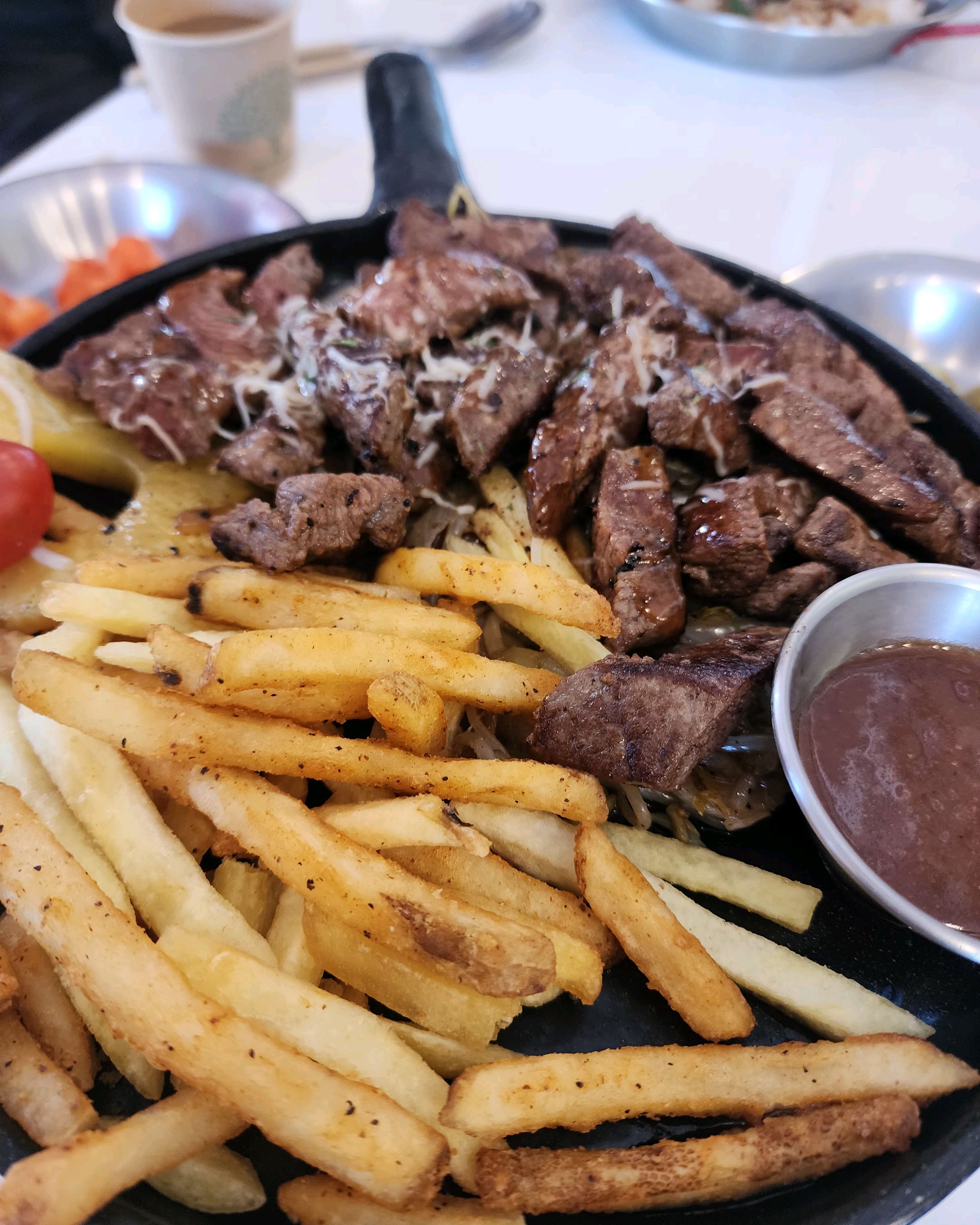 가성비 갑...맛도 갑~~!!!! - 아바이마을 맛집 상남자스테이크 엑스포점