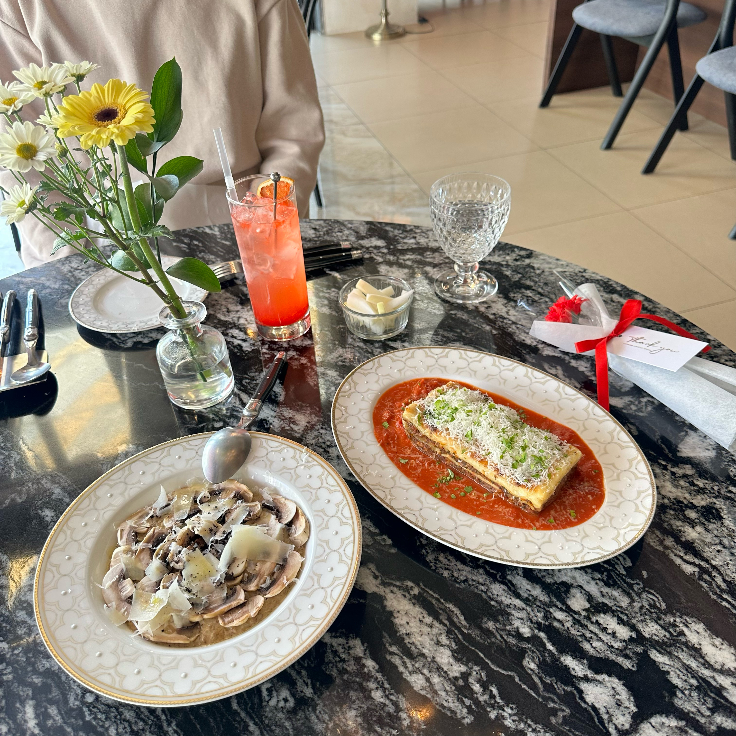 분위기 좋았던 불당동 파스타 맛집에서 데이트 잘 하고 갑니다👩❤️👨 어버이날 다가와서