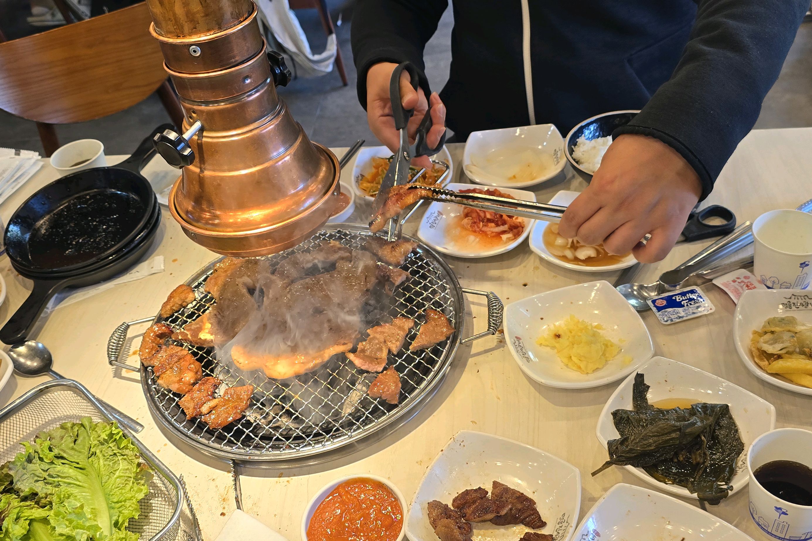 가족과함께 명륜진사갈비에서 맛있는고기를 먹었답니다ㅎ직원분들 친절하고 좋아요~또 올게요^^ - 부천 상동 맛집 명륜진사갈비 부천상동점