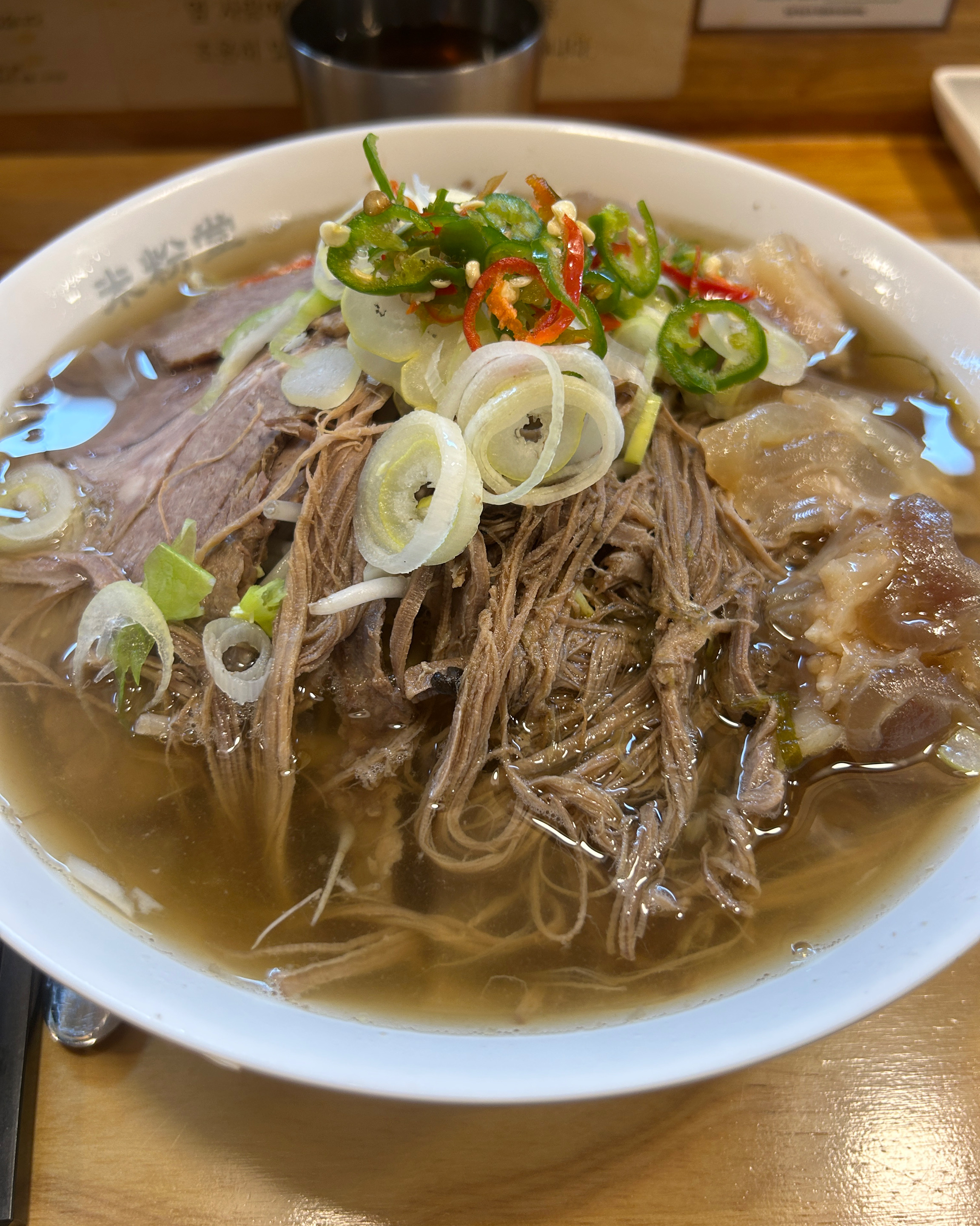 미분당 처음 먹어봤는데 넘 맛있어요! 쌀국수는 앞으로 이 집만 올 것 같아요 왕추천🫶 - 호평 맛집 미분당 평내호평점