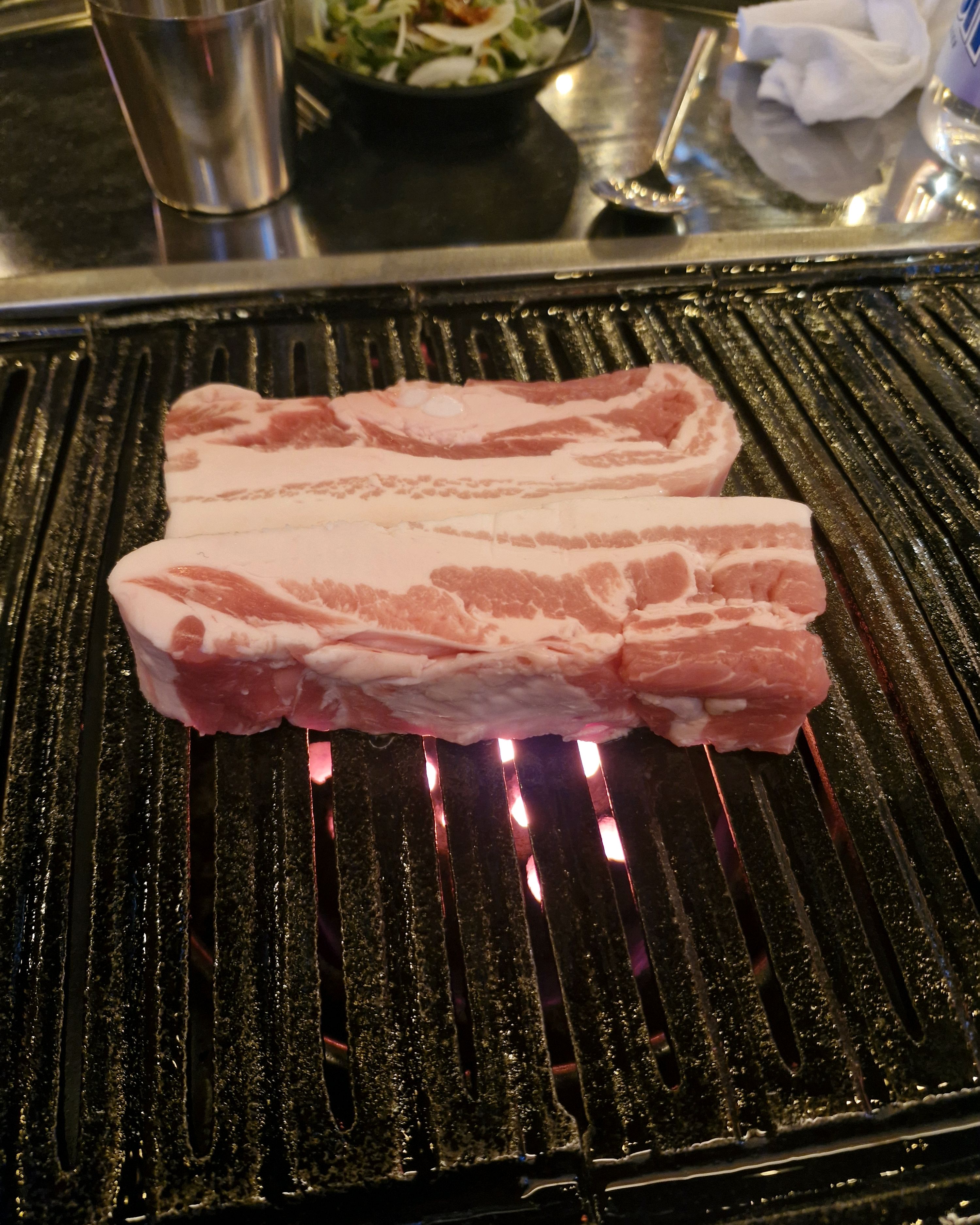 고기도 맛있고, - 불당동 맛집 노을연탄구이 불당직영점