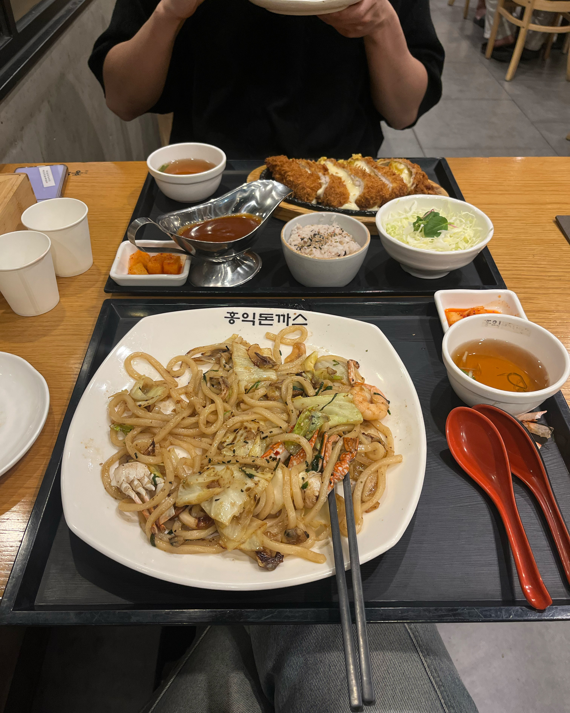항상 맛있게 먹구갑니다 ~!! ㅎㅎ - 구미 구평동 맛집 홍익돈까스 구미구평점