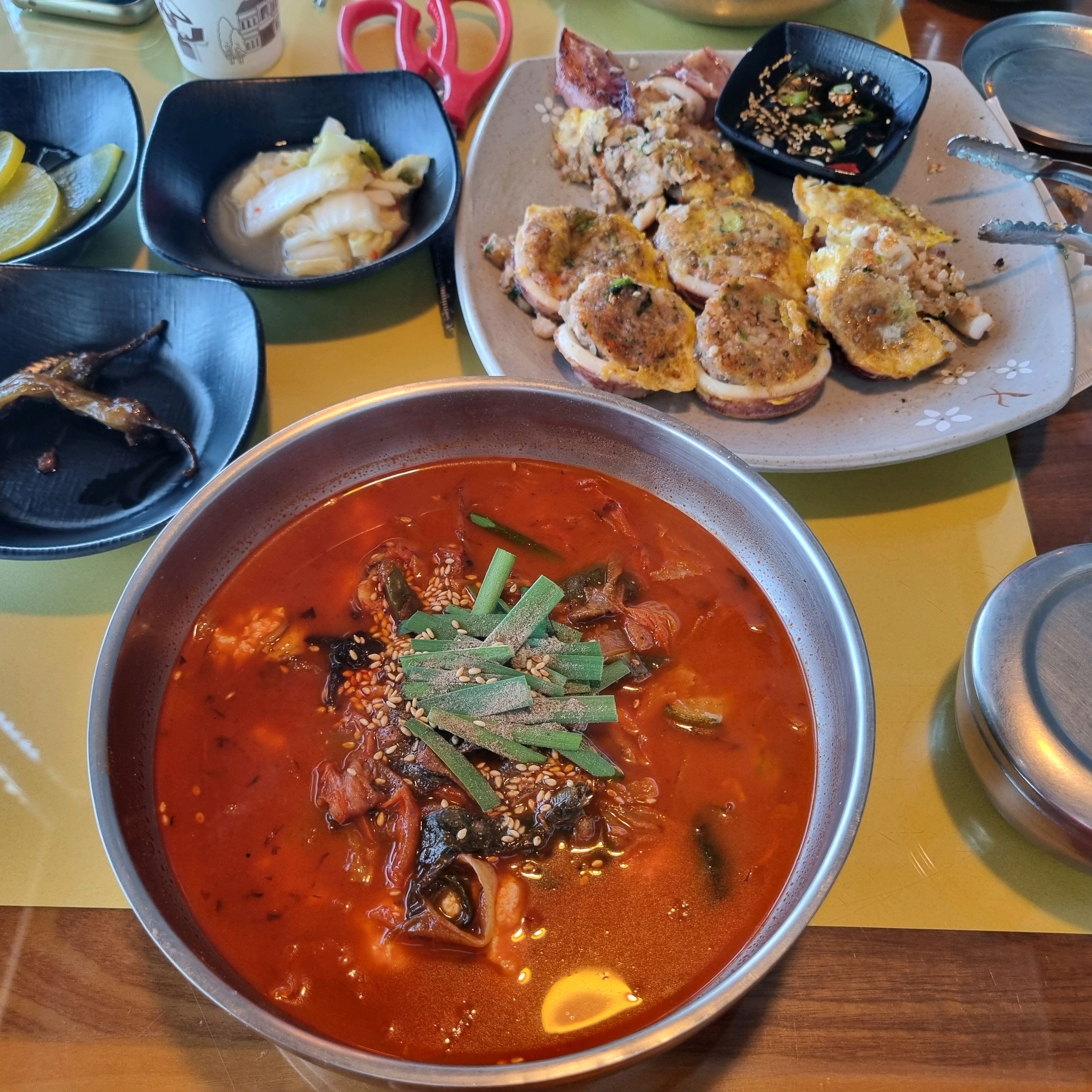 불향 나는 순두부짬뽕 너무 맛있게 잘 먹었어요 - 경포대 맛집 짬뽕 순두부 초당애