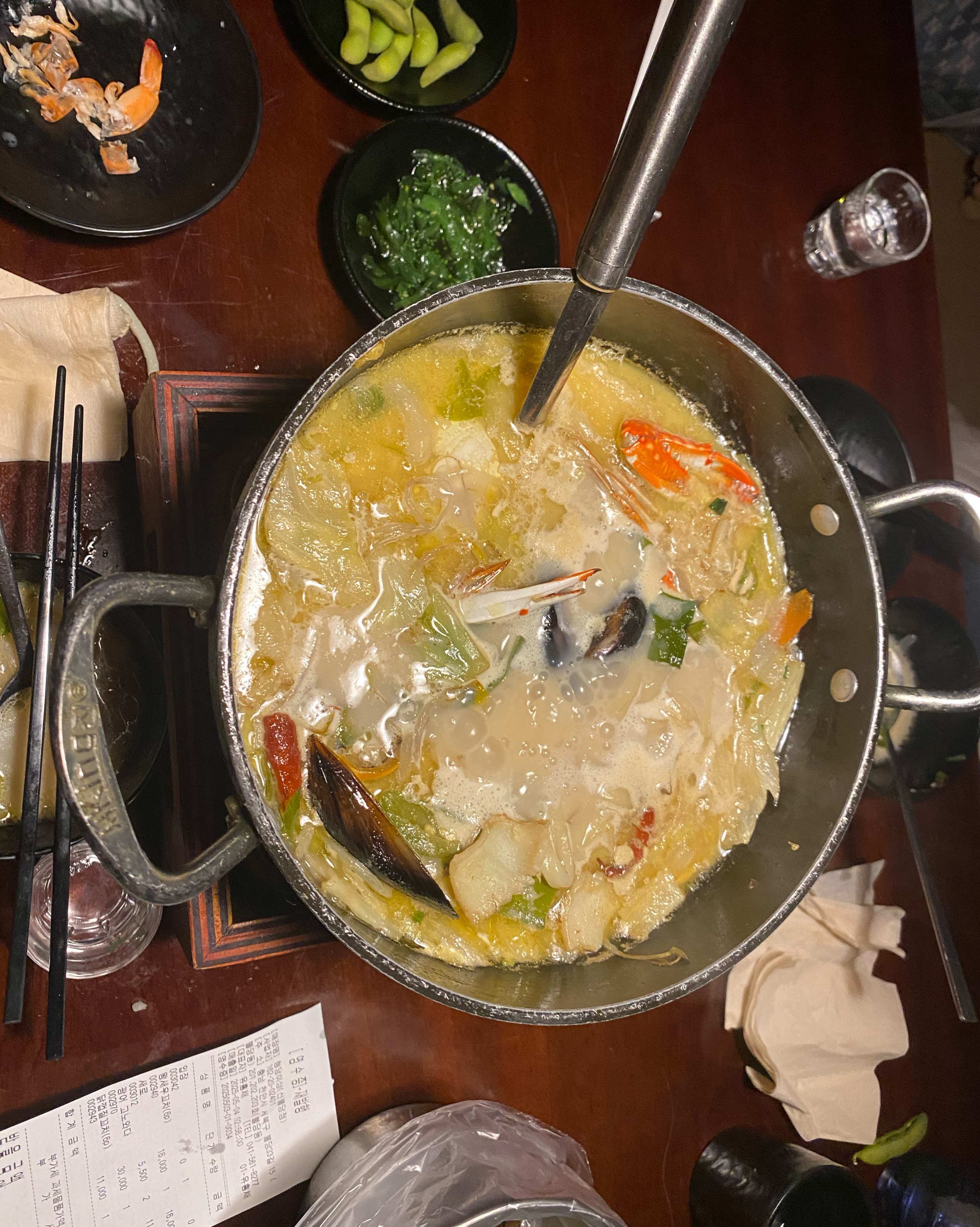 예쁜 동생이랑 2차 왔어요. 배불러도 자꾸 들어가는 나가사끼 짬뽕! - 불당동 맛집 청담이상 신불당점