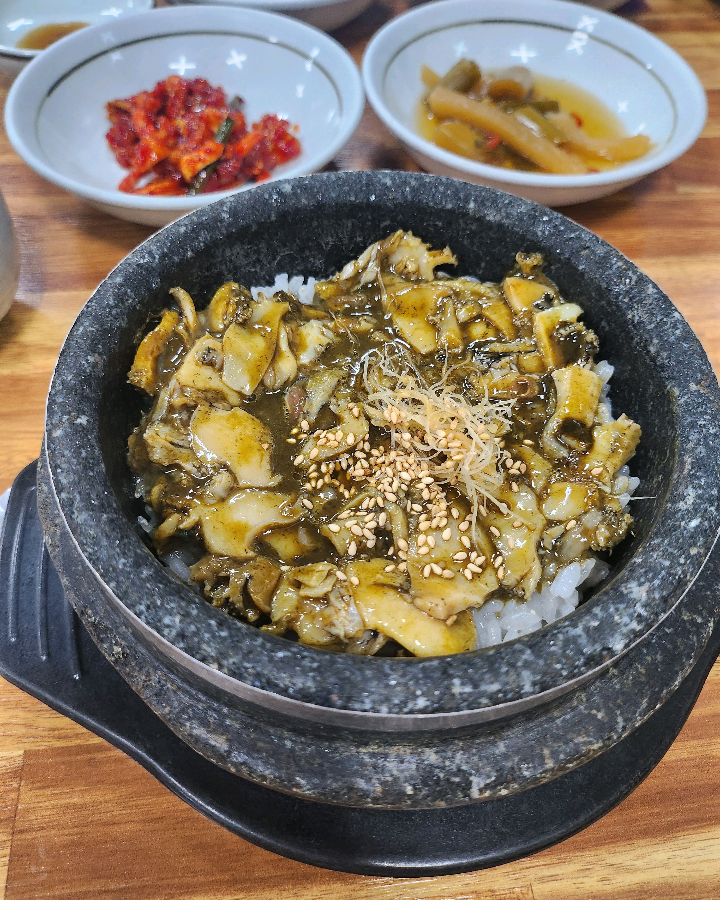 전복돌솥밥 너무너무 맛있었어요!!! 강추합니다!! - 제주 맛집 가람돌솥밥 중문관광단지