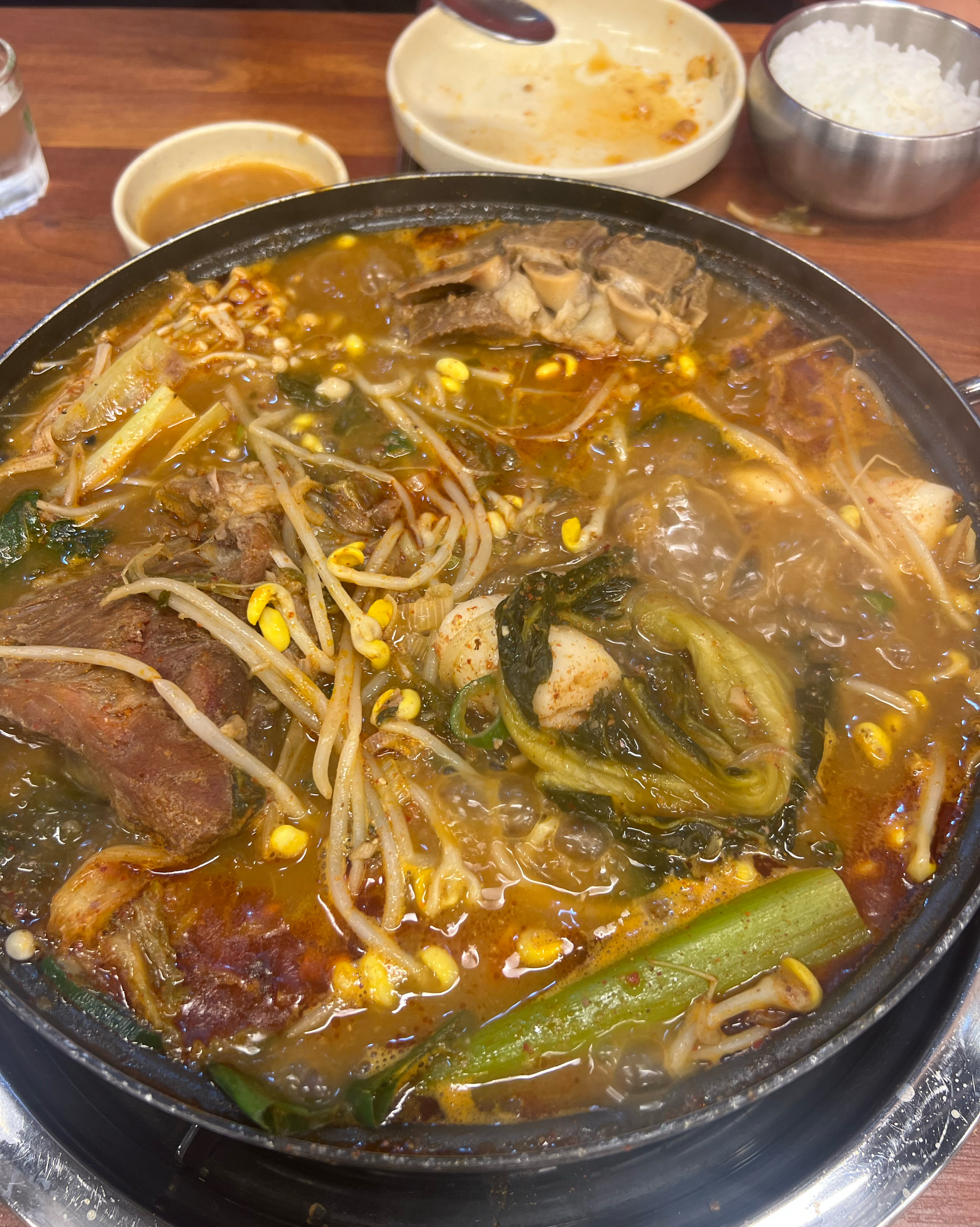 24시 해서 좋고 맛도 있어서 좋고 1석2조네요 - 불당동 맛집 노걸대감자탕 불당점