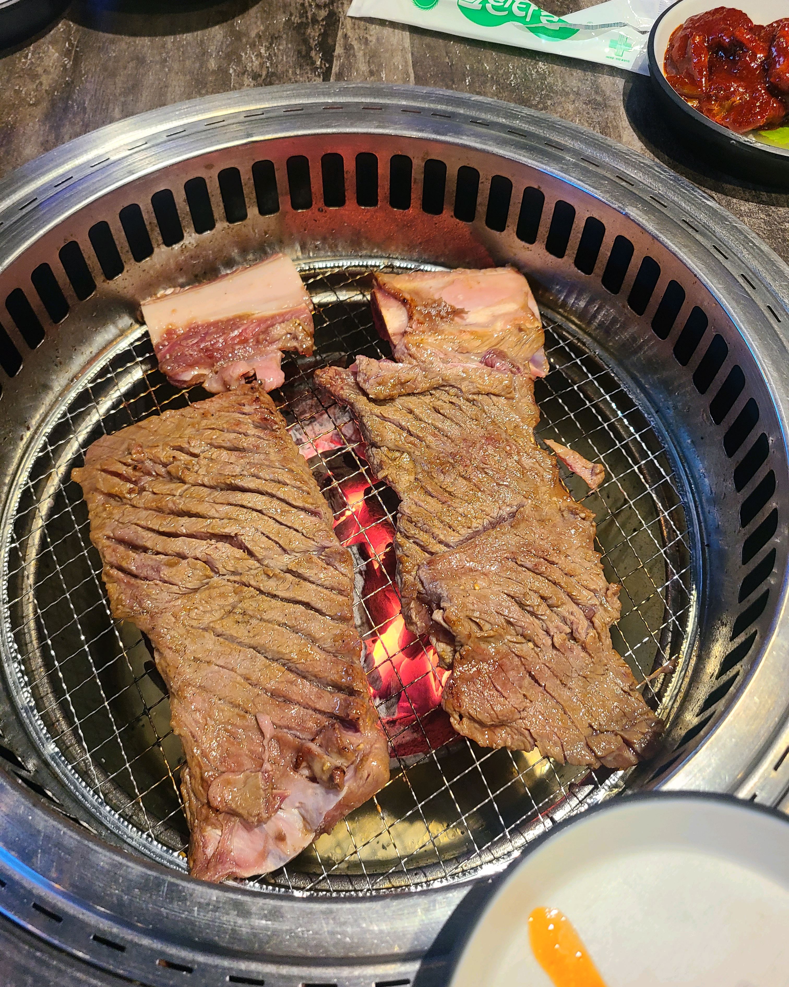 고기가 부드럽고 맛있어요 ㅎㅎ - 인천 맛집 노천골 부평본점