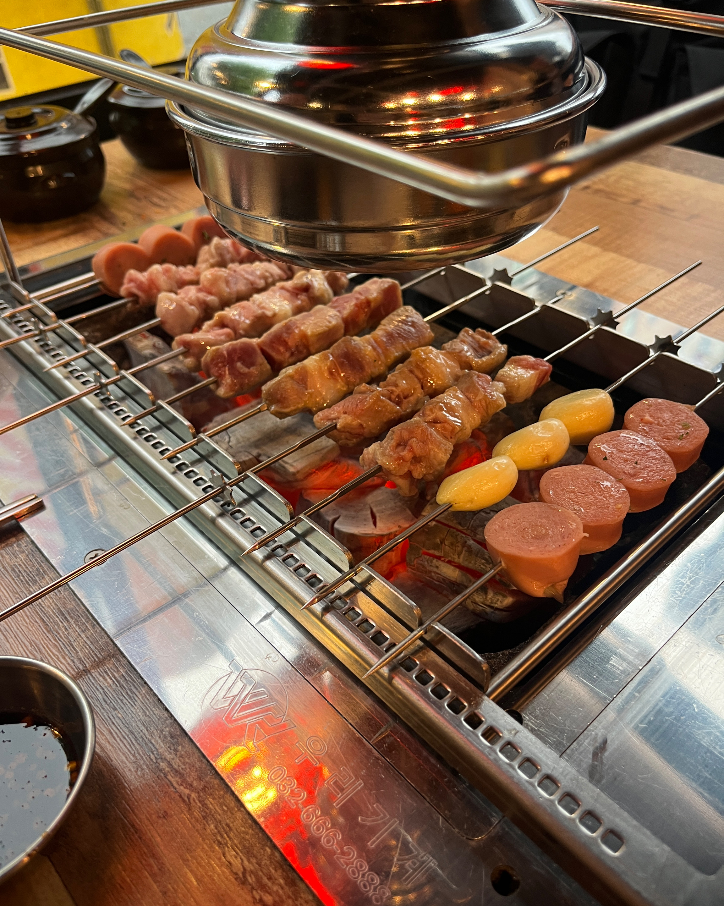 양꼬치도 맛있고, 특히 꿔바로우 미쳤습니다!🤩👍🏻 - 대전 맛집 하얼번