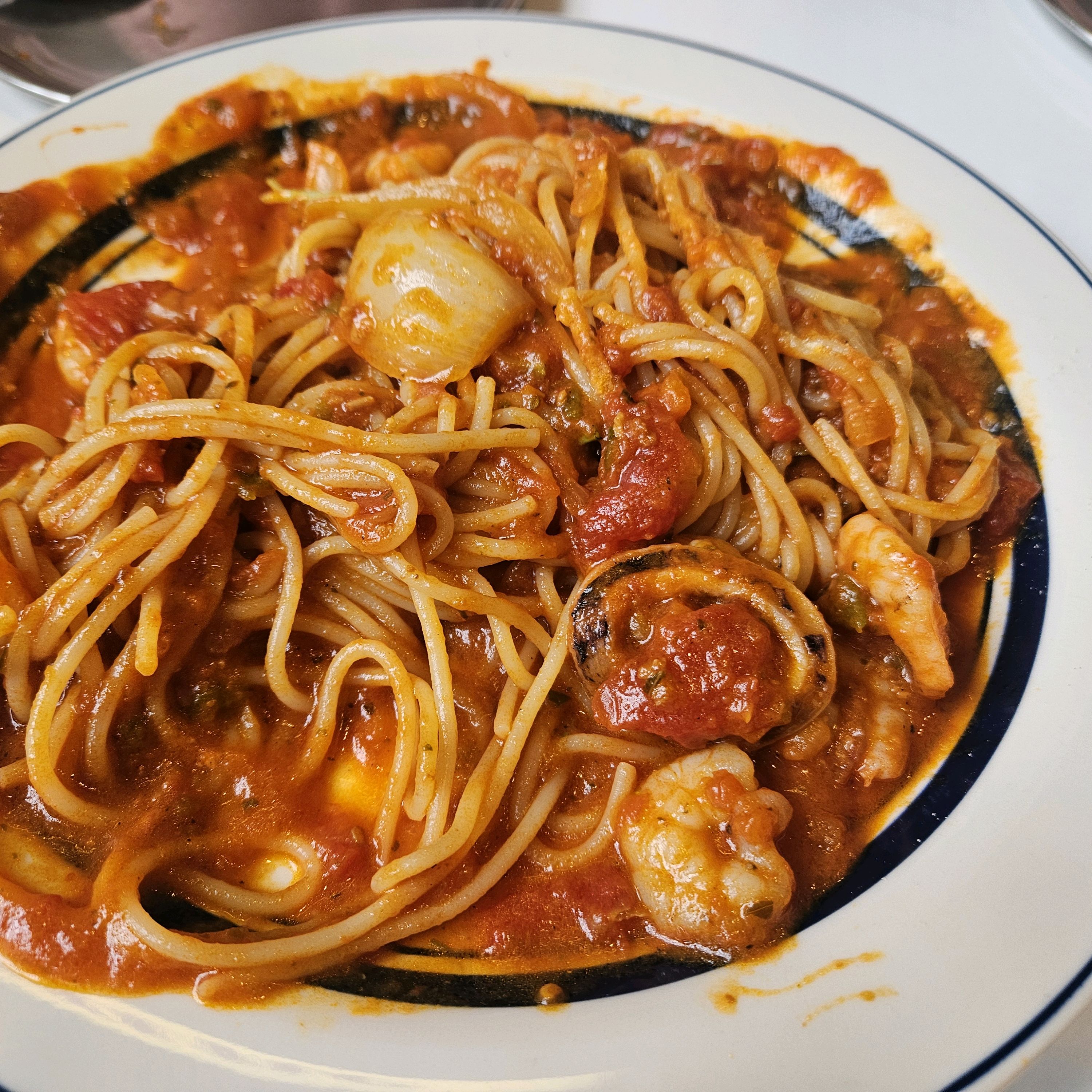 맛은있으나 탕정점보다 장소가 협소하네요 - 불당동 맛집 크레인파스타 불당본점
