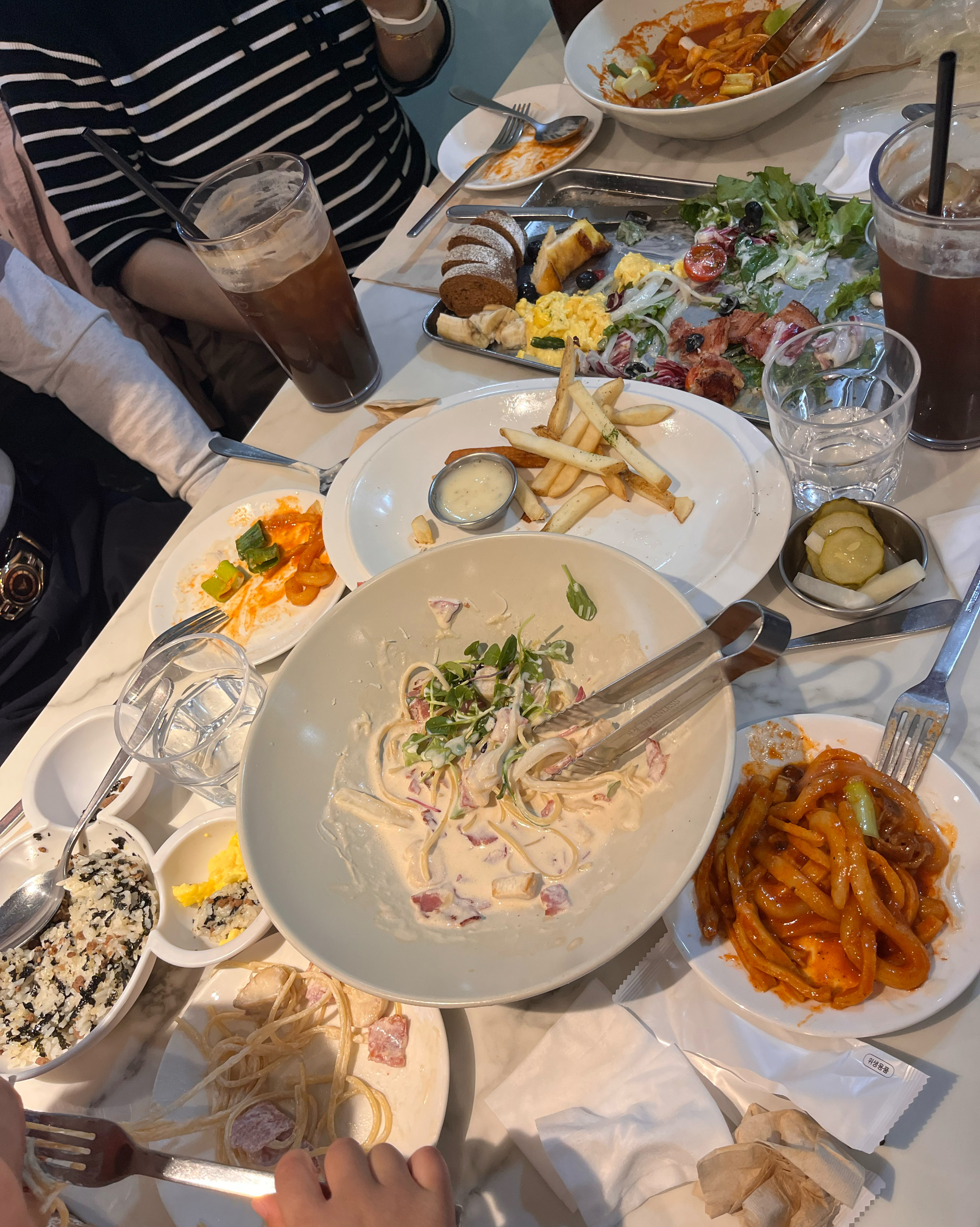 부모님하고 아이랑 같이 방문했어요 생각보다 양도 많고 맛있어요! 짱 - 불당동 맛집 브런치가든