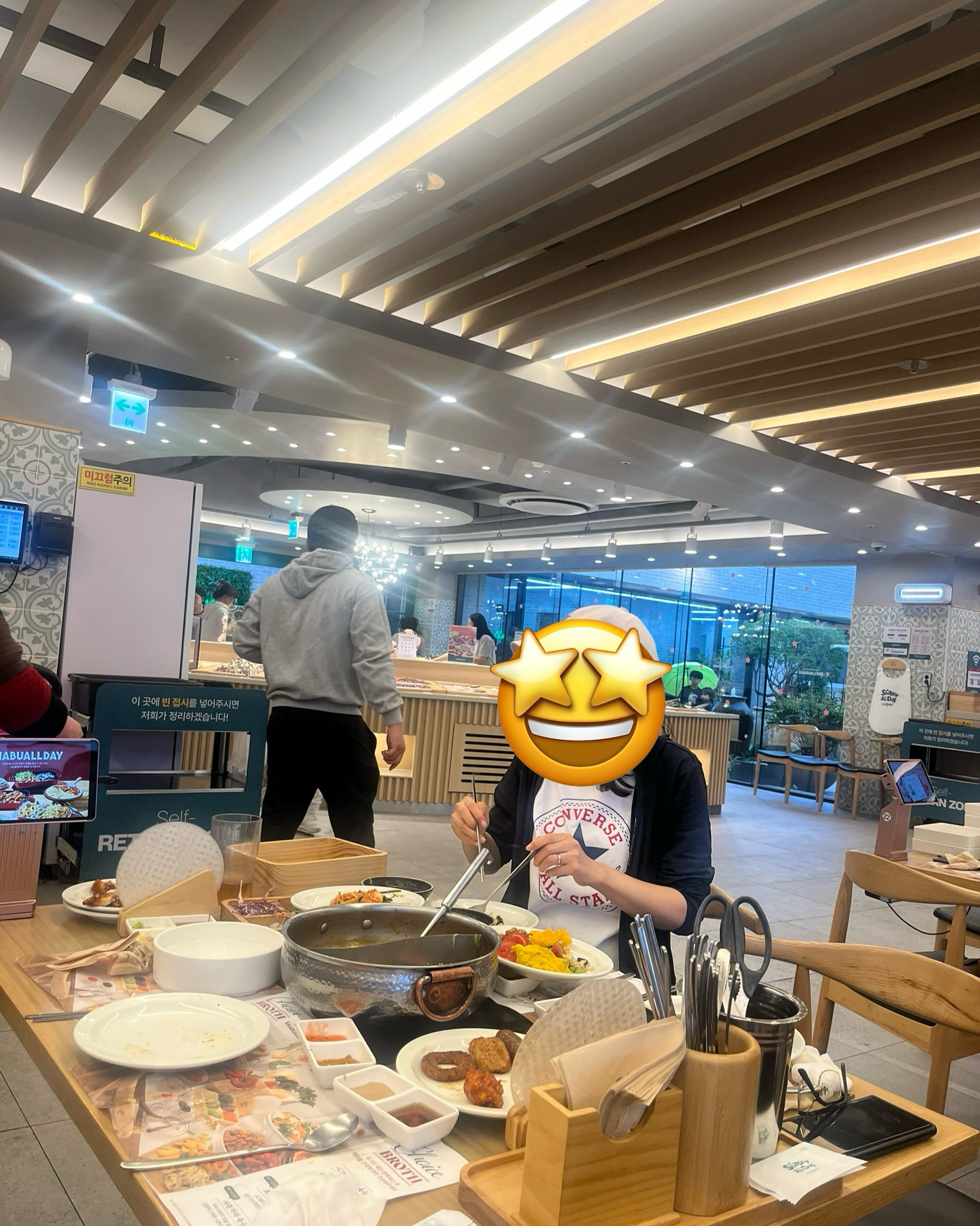 치킨과 파스타와 샐러드 같은 앙식이랑 - 부산 대연동 맛집 샤브올데이 부산대연점