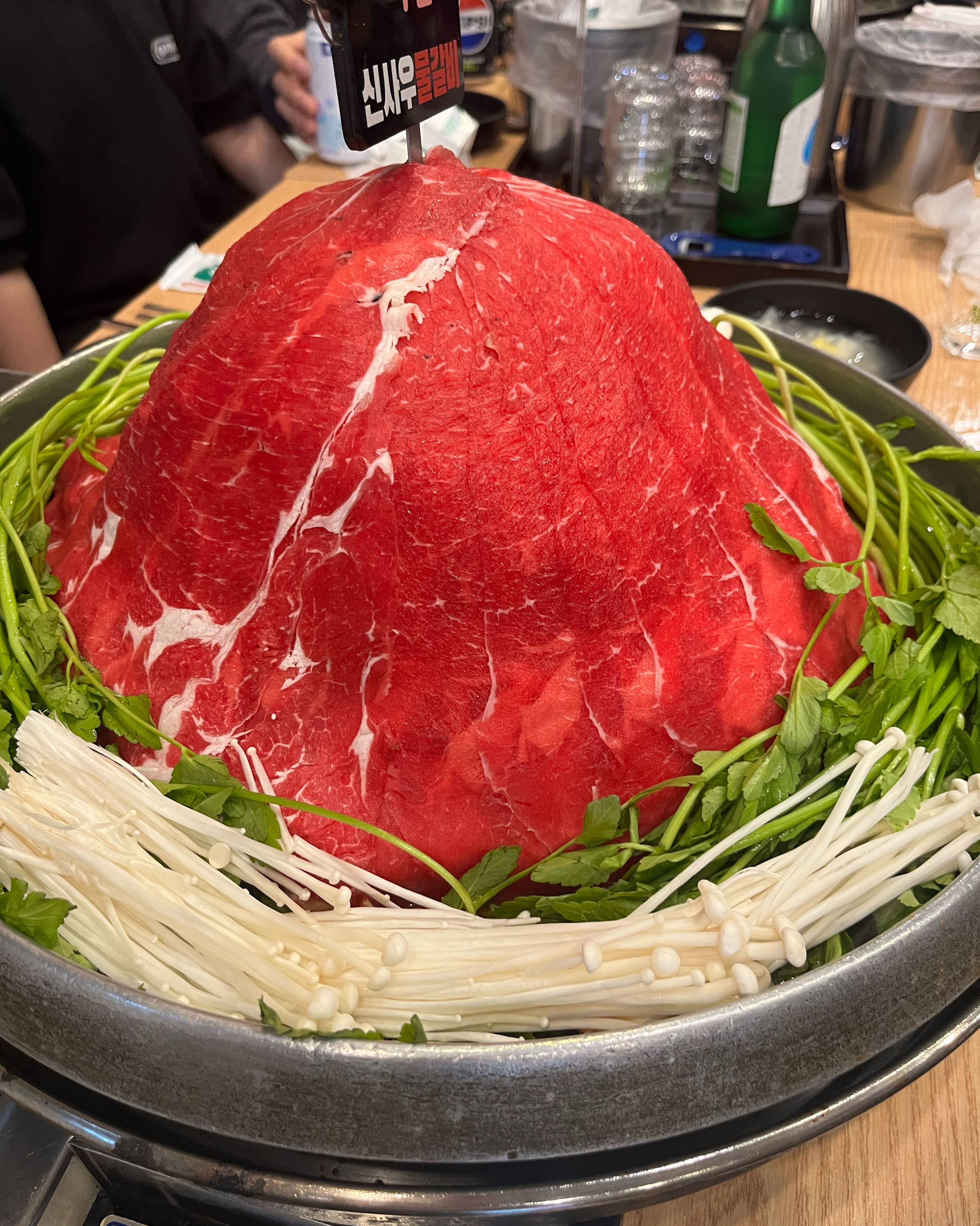 양도 많고 맛있어서 자주오는곳이에요. - 불당동 맛집 신사우물갈비 불당본점