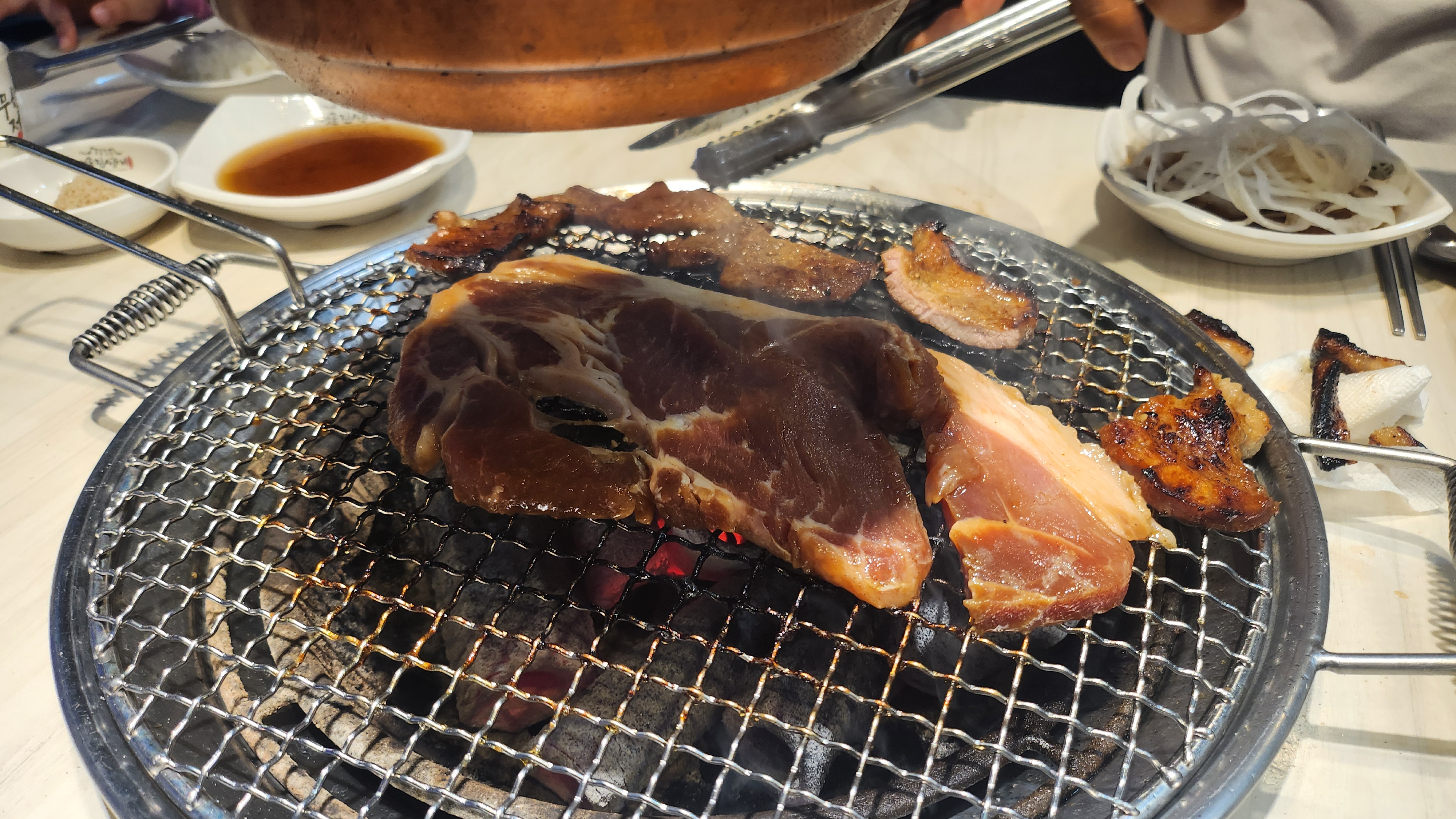 어린이날이여서 아이들과 저녁 먹으러 왔어요~ - 선부동 맛집 명륜진사갈비 안산선부점