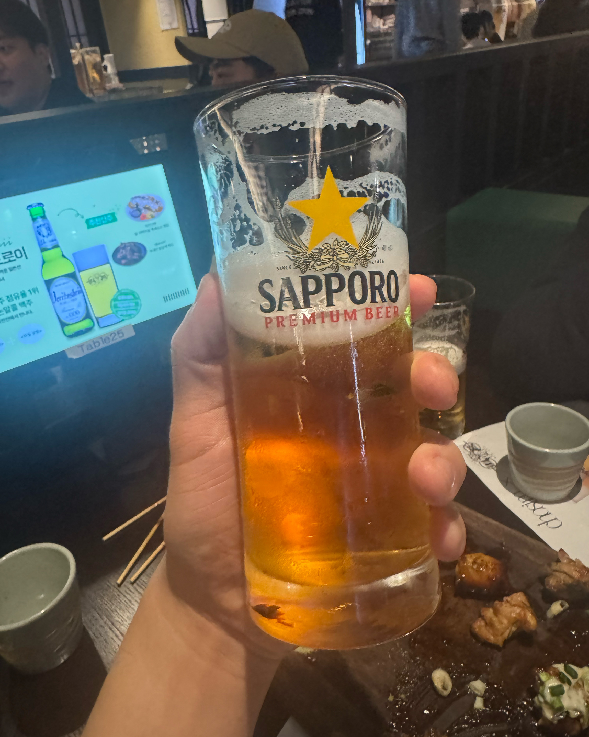 여기 일본 맥주 진짜 맛있어요 - 불당동 맛집 야키토리잔잔 신불당점