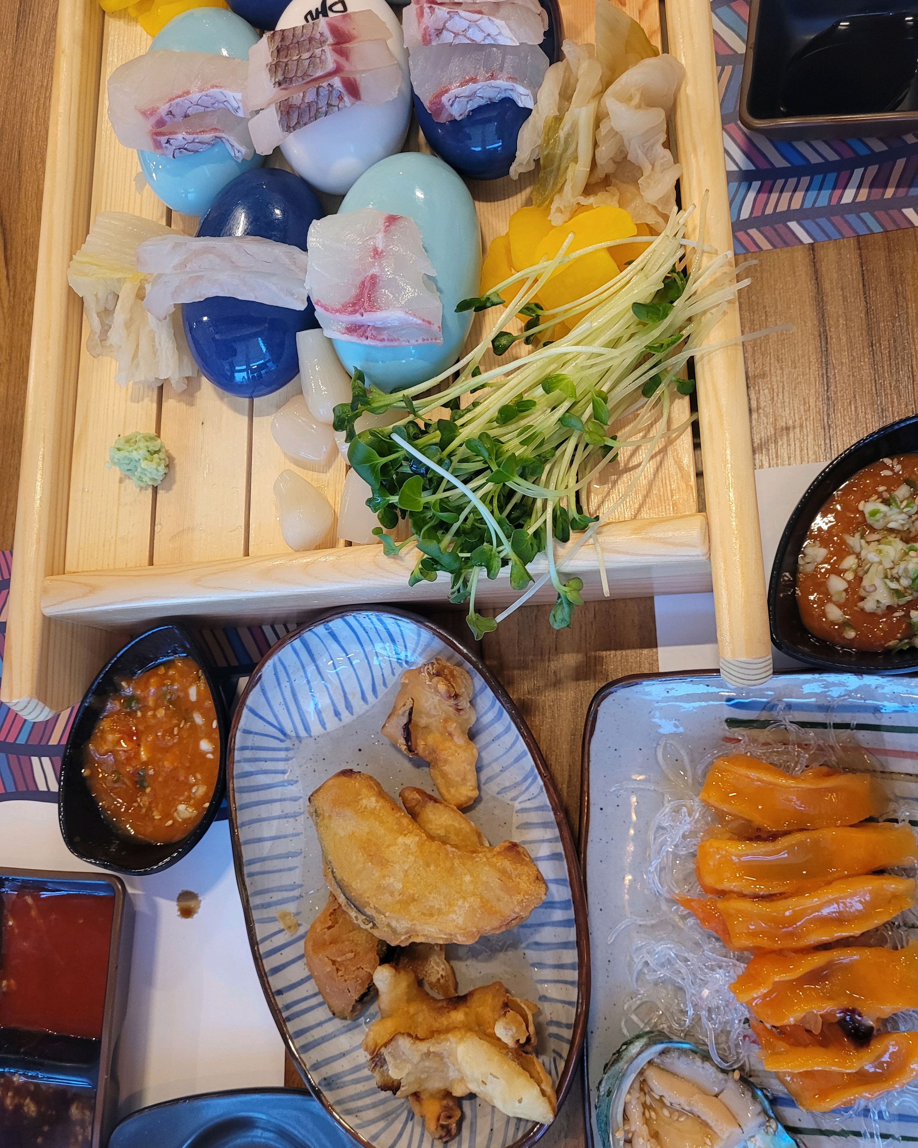 두번째 방문해요. 회도 너무 쫄깃하니 맛있고 - 향남 맛집 물고기자리 향남점