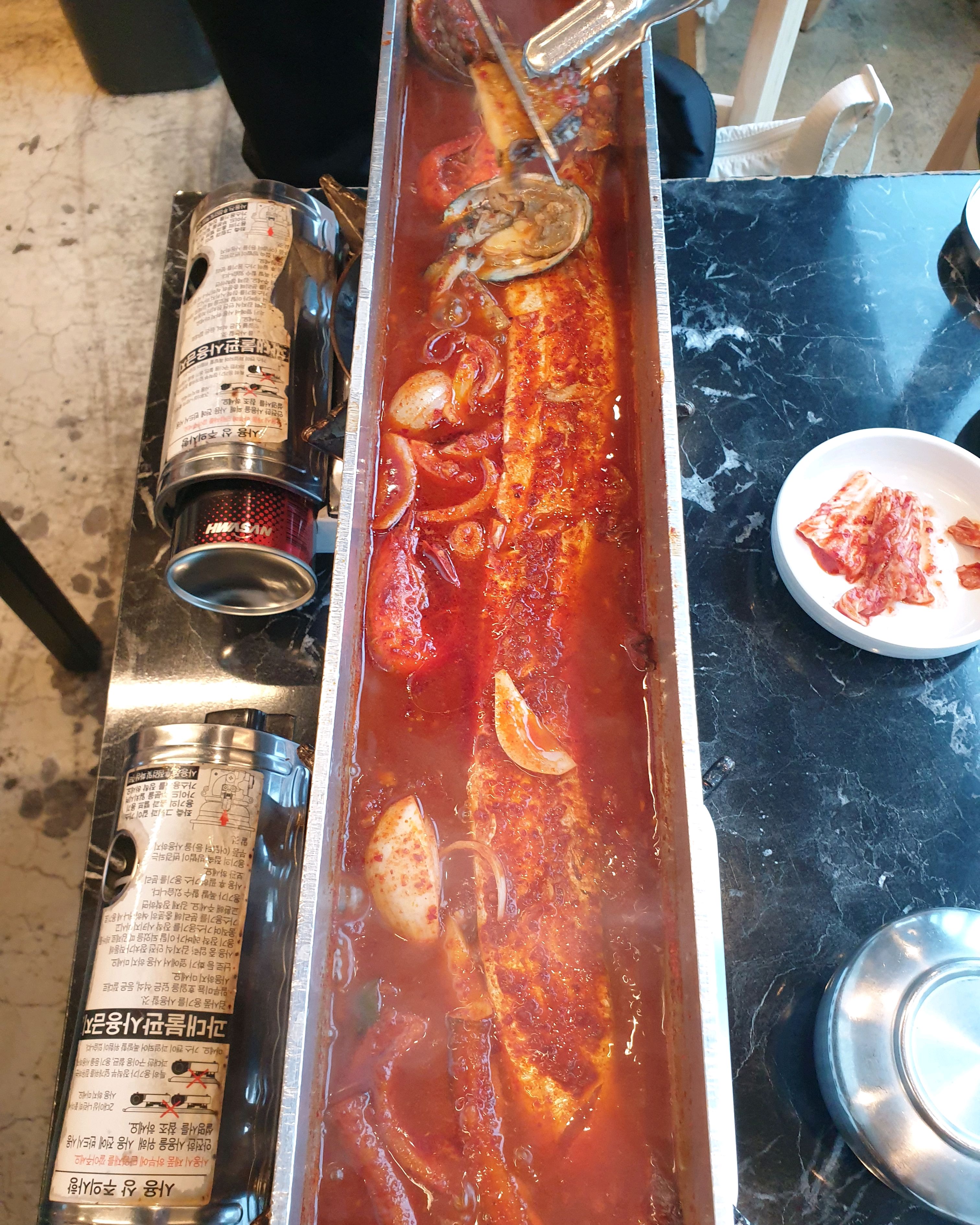 여행와서 저녁으로 픽한 메뉴입니다. - 제주 맛집 계절식탁 함덕점