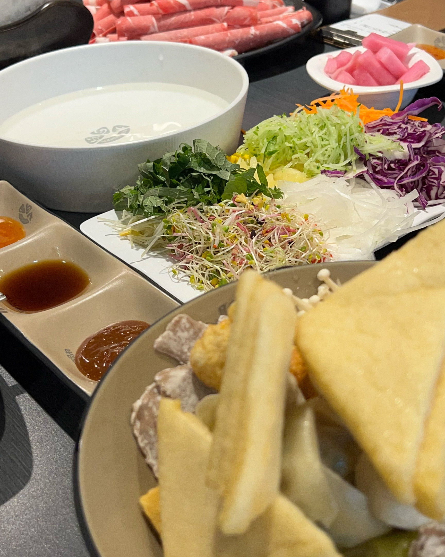 이번주에만 두번째 방문이에요! 항상 넘 맛있고 든든하게 먹고가요💜 - 인천 송도 맛집 소담촌 송도점