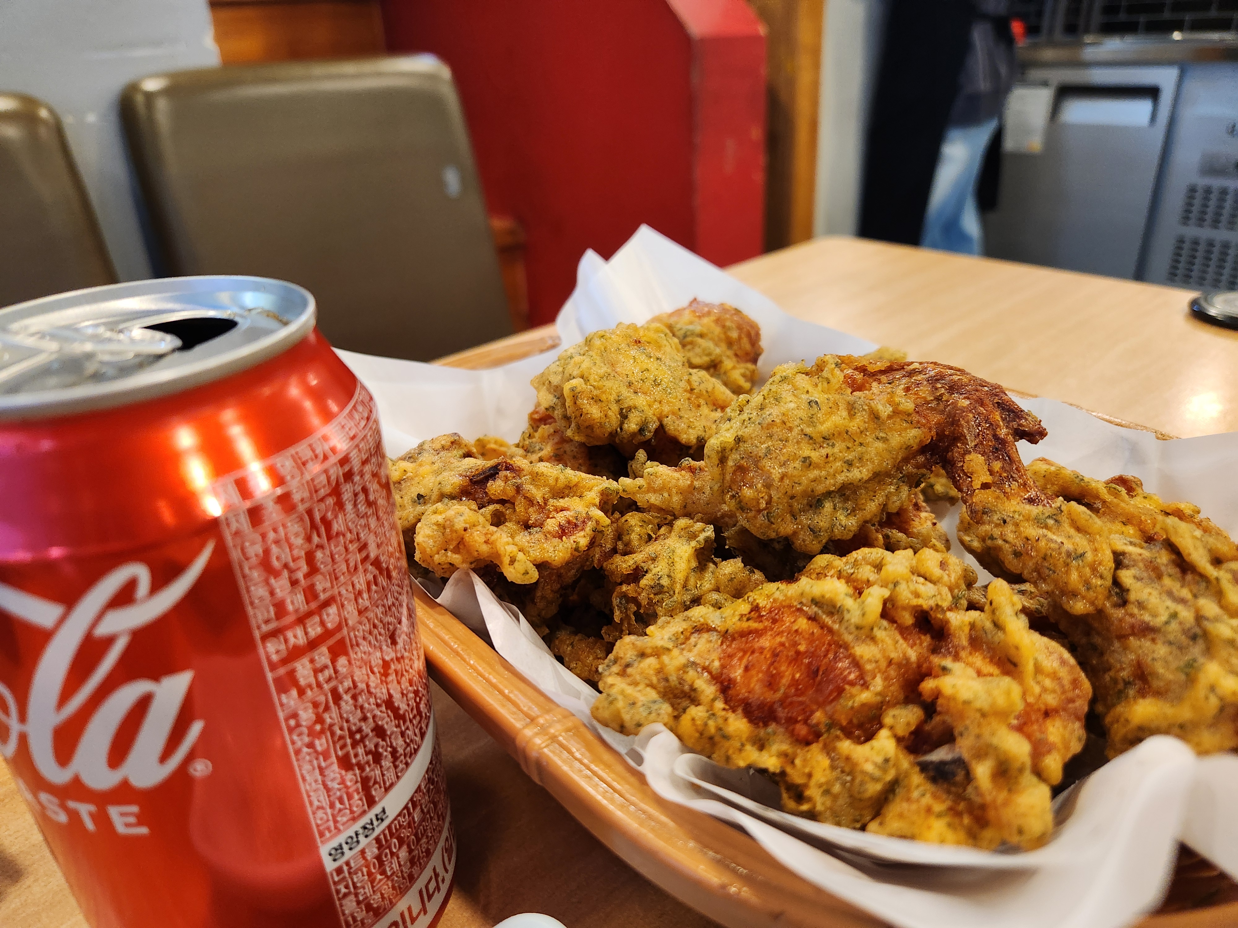 처음 주문한 야채치킨, 기대 이상이었어요. - 인천 맛집 신포야채치킨 신포시장본점