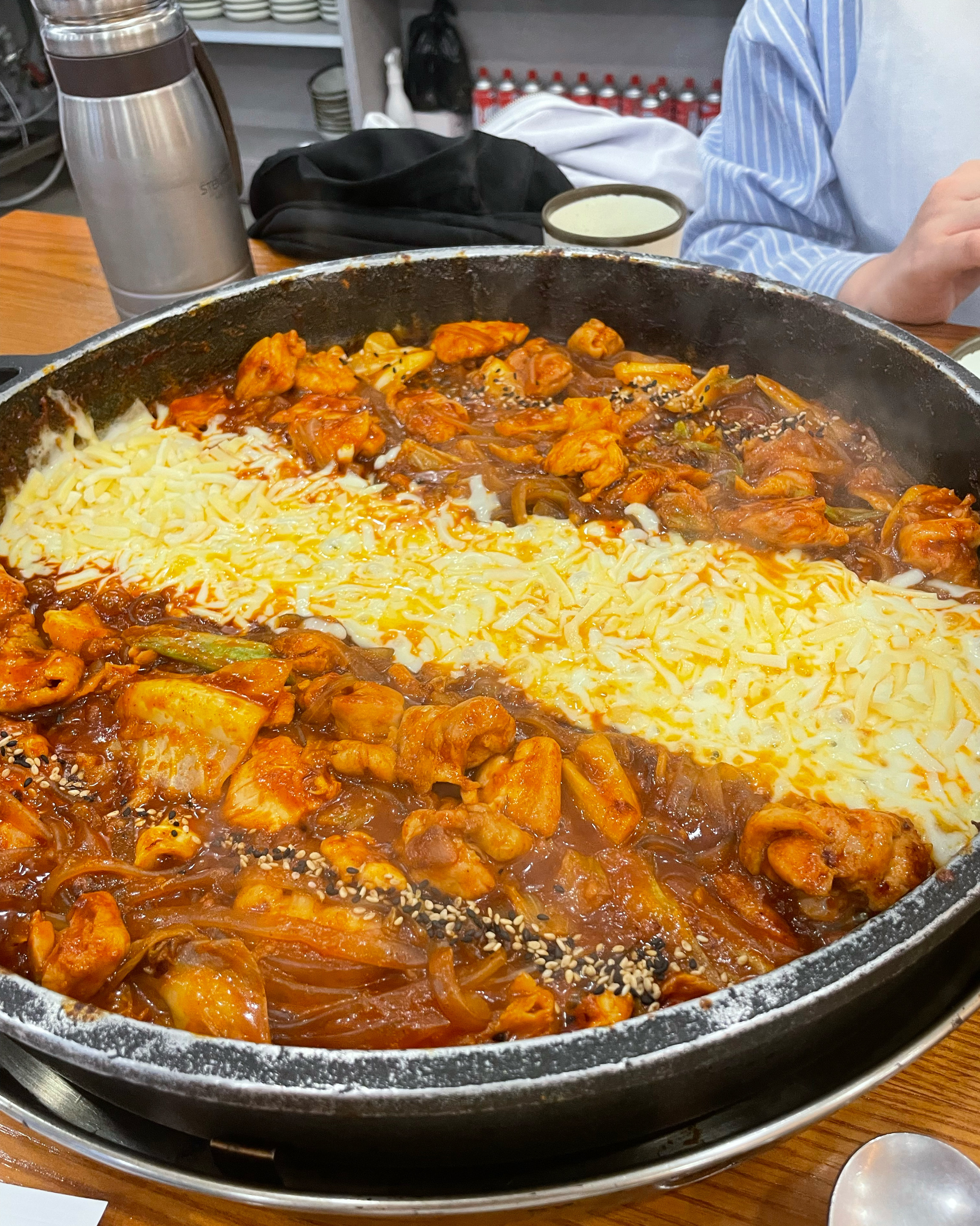 저번에도 먹엇엇는데 먹을때마드 항상 맛잇어요~~!! 짱짱 - 불당동 맛집 장인닭갈비 불당점