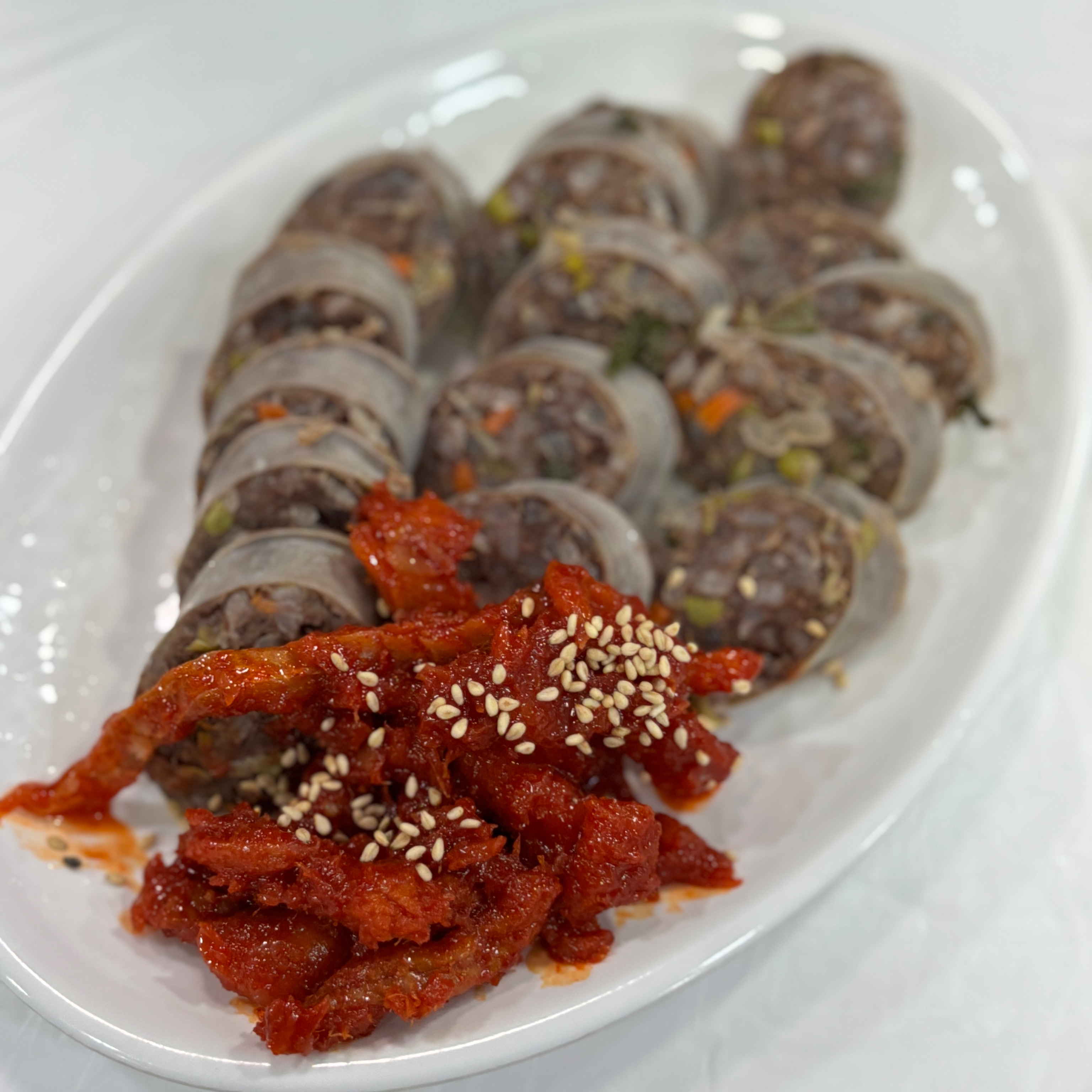 아바이마을 줄서서 먹는 맛집이에요. 여기는 순대가 찐으로 맛있구요, 아바이 순대랑 순대국