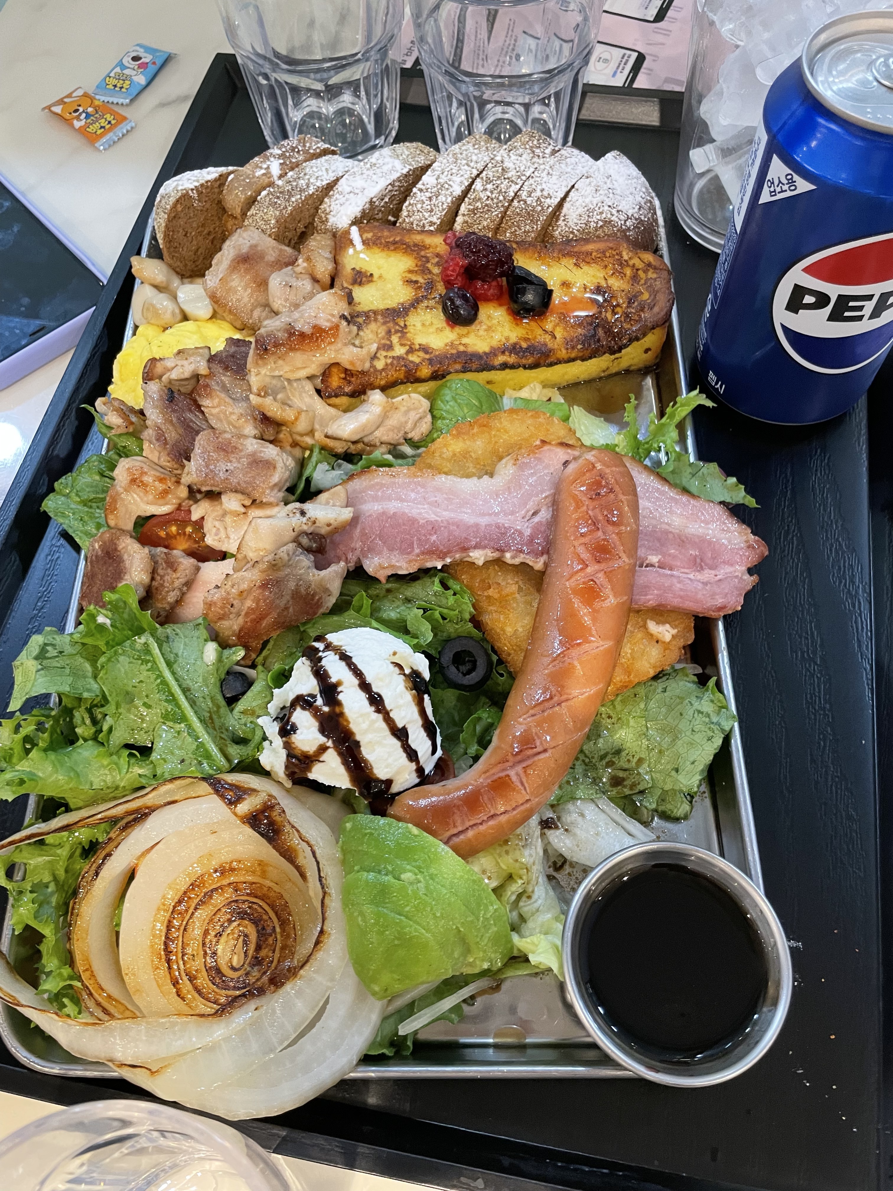 요즘 토마토스파게티를 먹기 시작한 딸랑구가 아주 맛있게 먹은 뽀모도로! - 불당동 맛집 브런치가든
