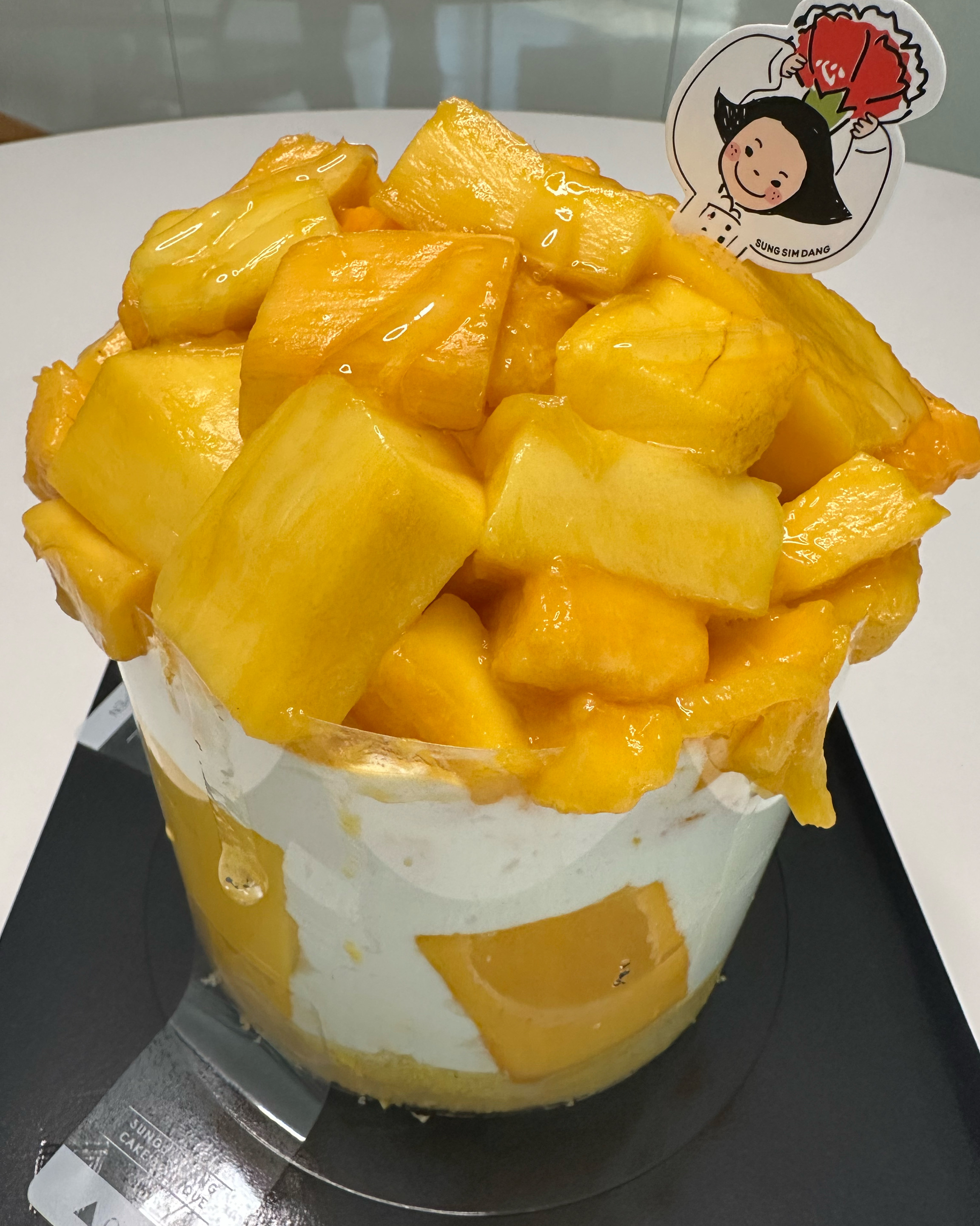 망고시루 맛있어요 - 대전 맛집 성심당 롯데백화점 대전점