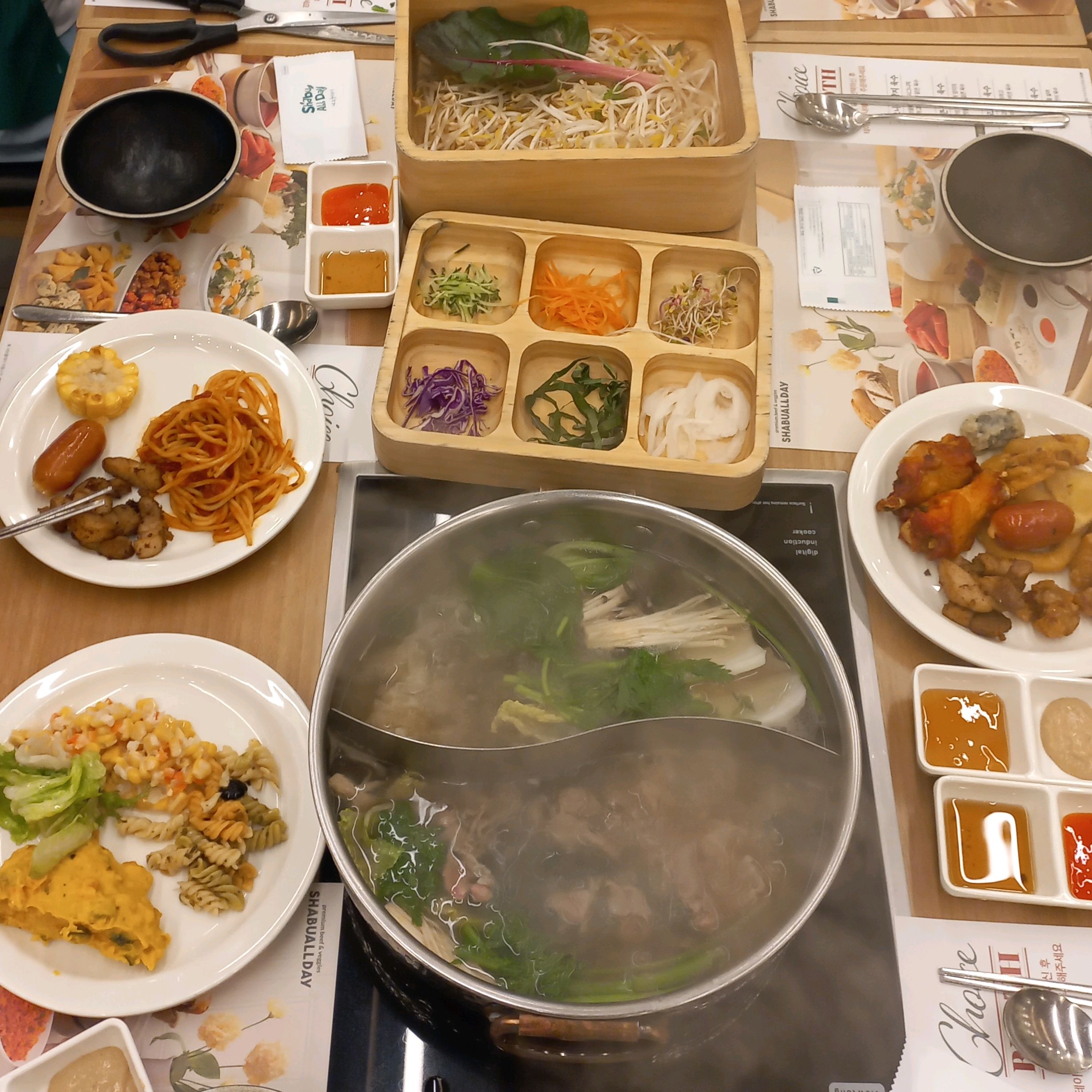 무한 샤브 오랫만에 배 터지게 먹었네요. - 제주 도남 맛집 샤브올데이 제주도남점