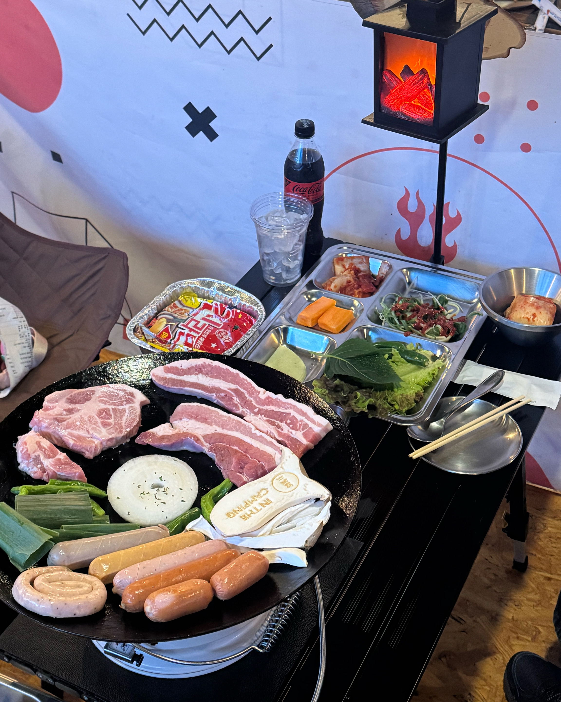 원래 자주 가던 곳이라 휴일을 맞이하여 - 인천 맛집 인천대공원 바베큐식당 인더캠핑