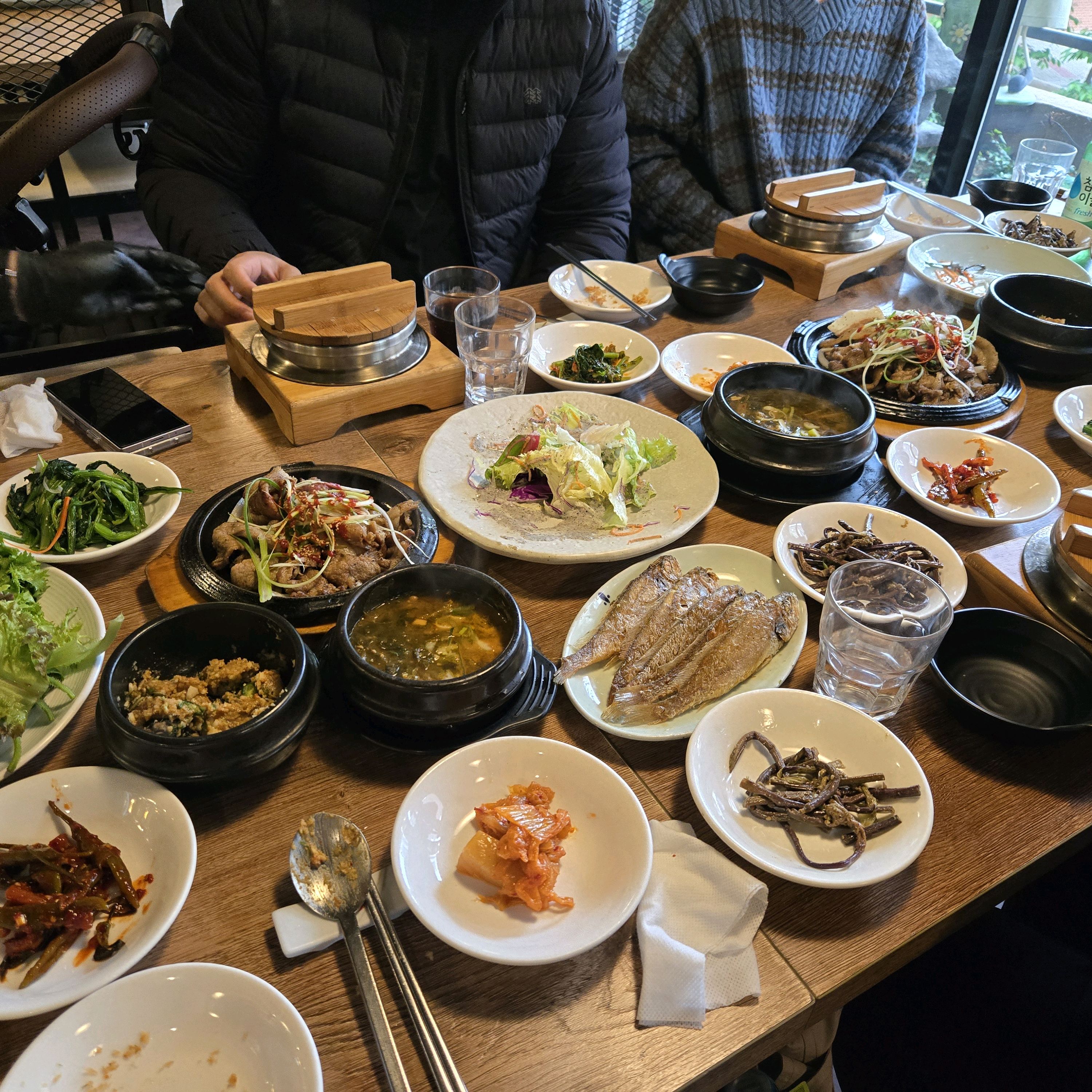 가족외식 오는곳이에요ㅎㅎ - 인천 맛집 부평직화구이쌈밥