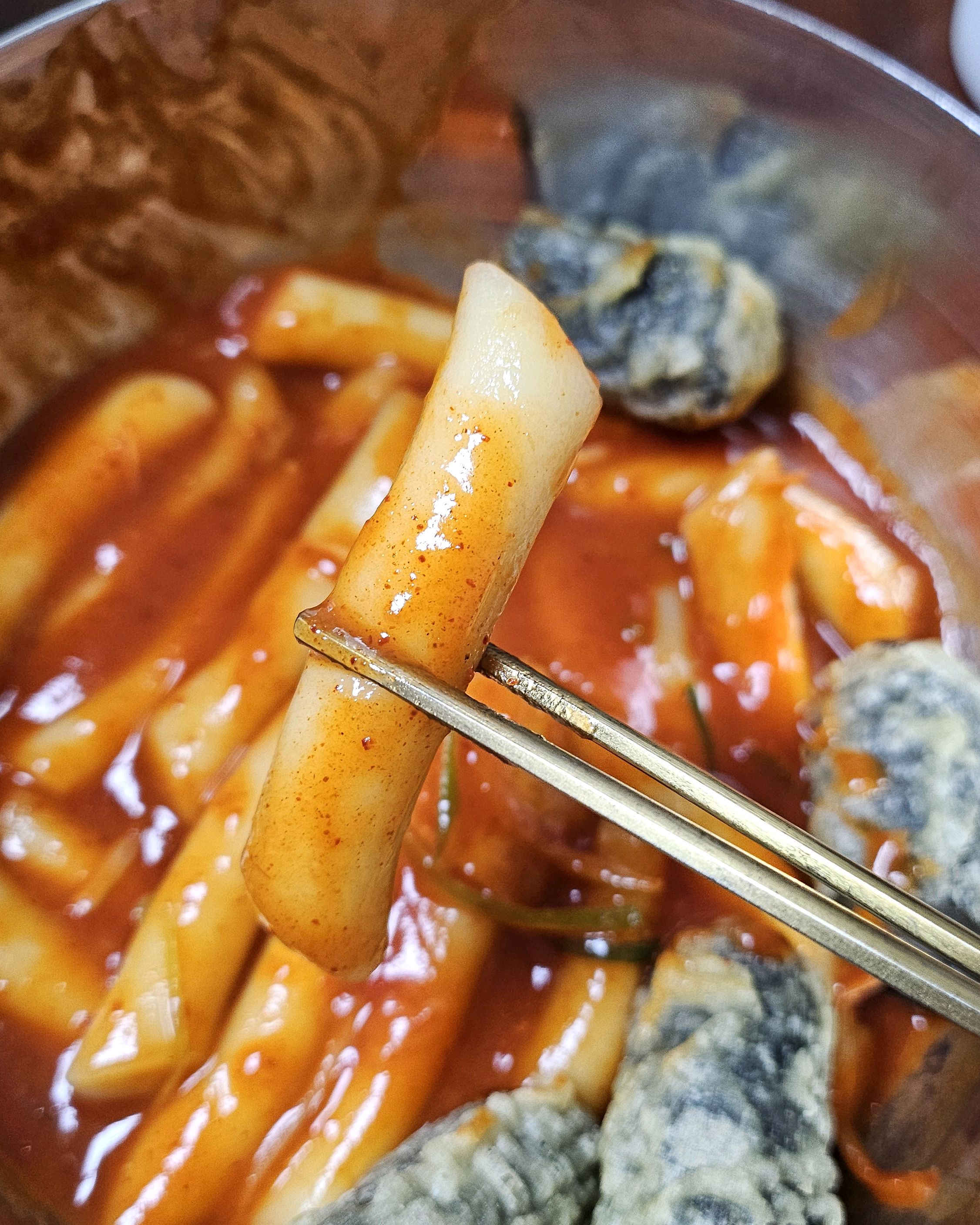 대기 길어요 - 인천 맛집 모녀떡볶이