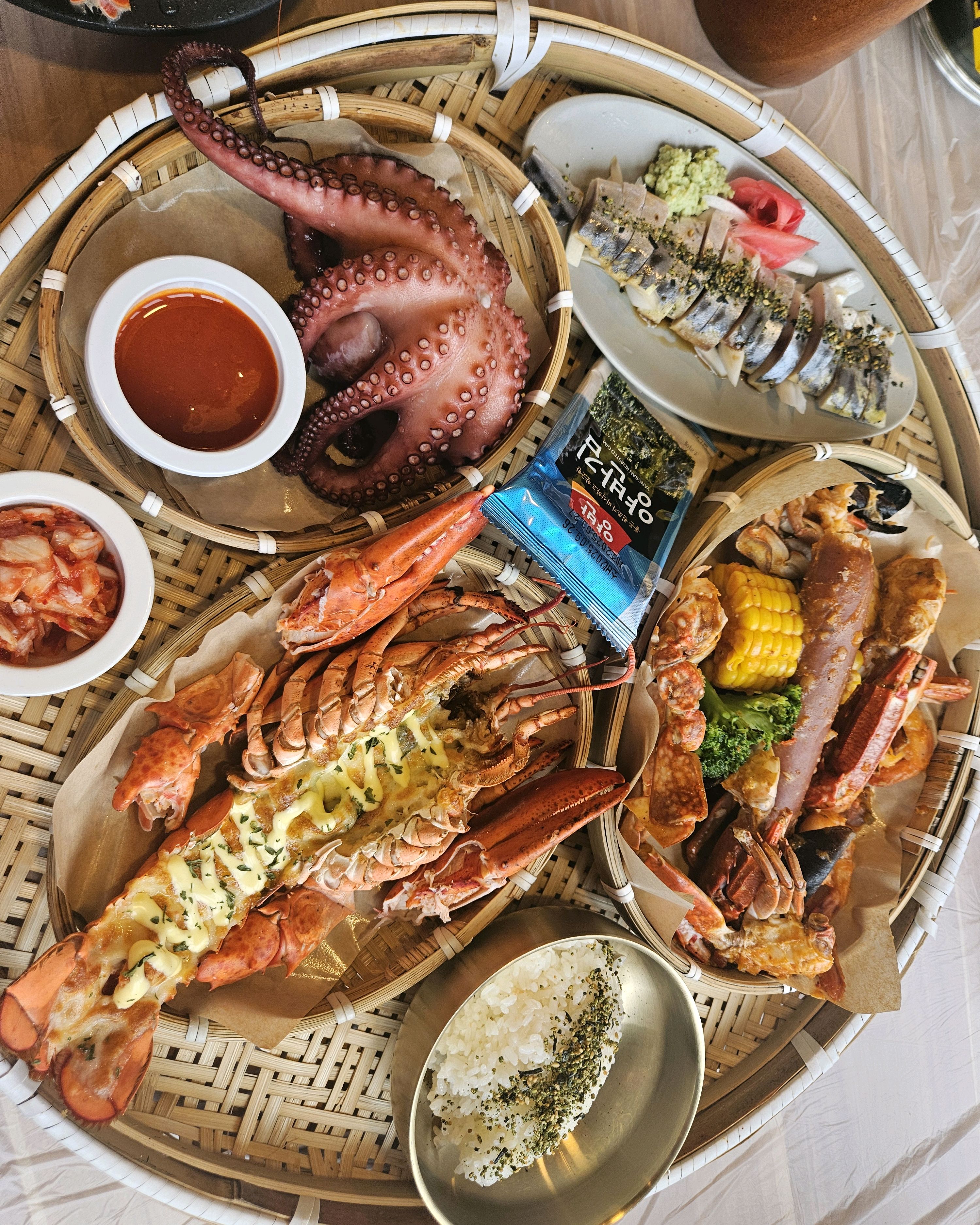 맛있어요^^ 6살 아이도 어른도 온가족이 모두 맛있게 먹었어요! - 제주 맛집 더비치크랩 제주협재점