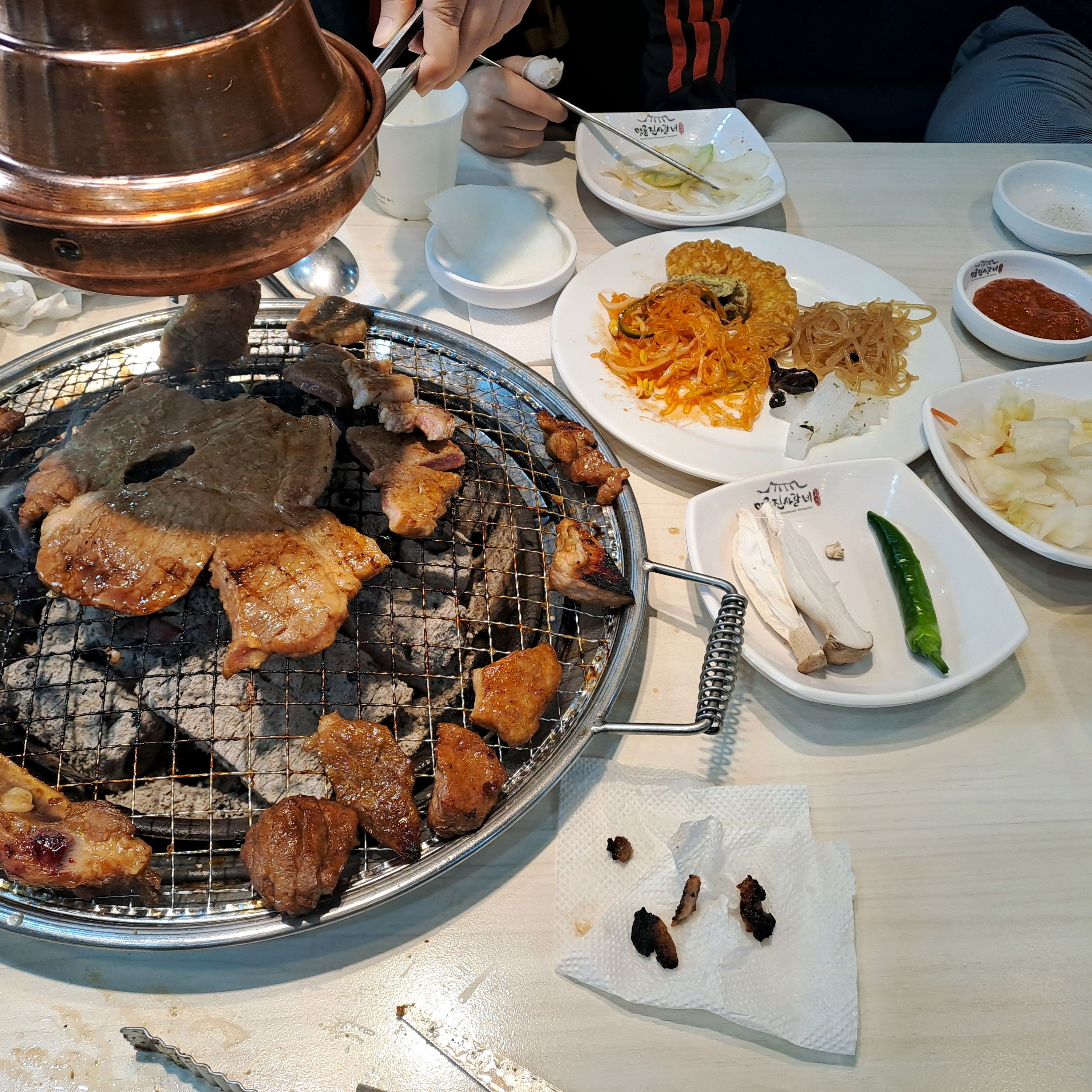 맛있게 먹었어요 ~~ - 하남 풍산역 맛집 명륜진사갈비 하남풍산역점