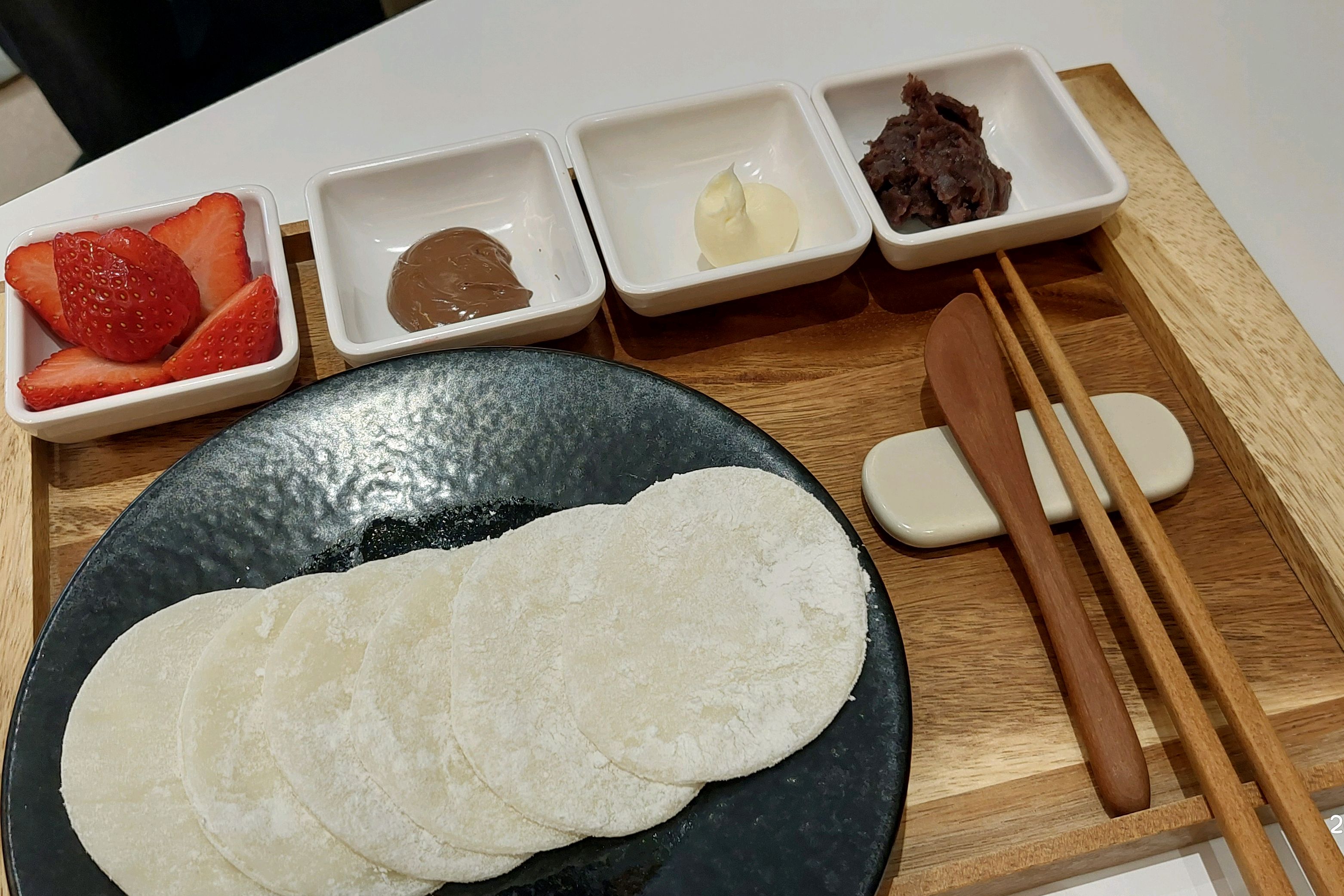 싸먹는모찌메뉴가 있어서 와봤는데 - 불당동 맛집 앙카페화과자