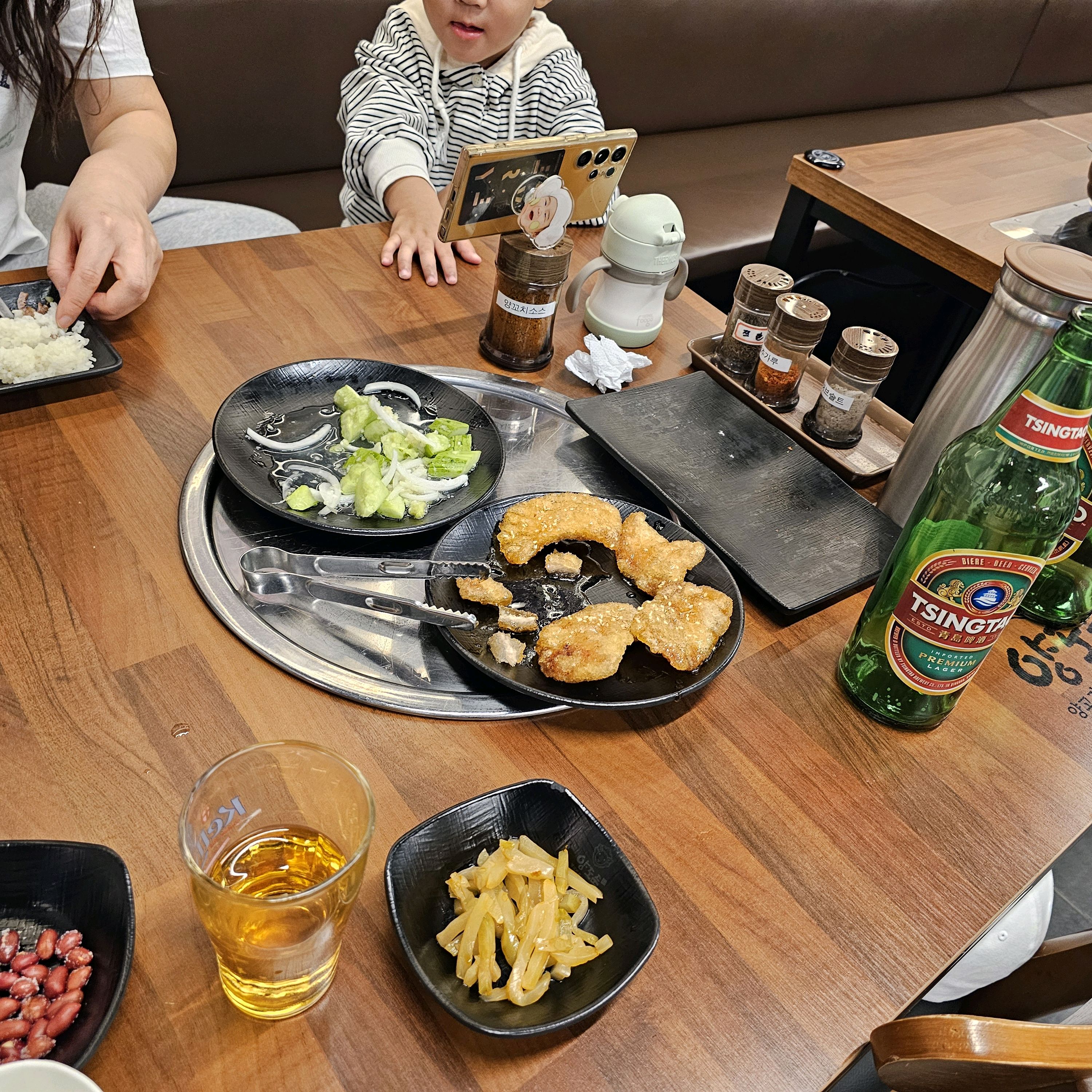 4살아들과방문했습니다. - 불당동 맛집 양도둑 신불당점