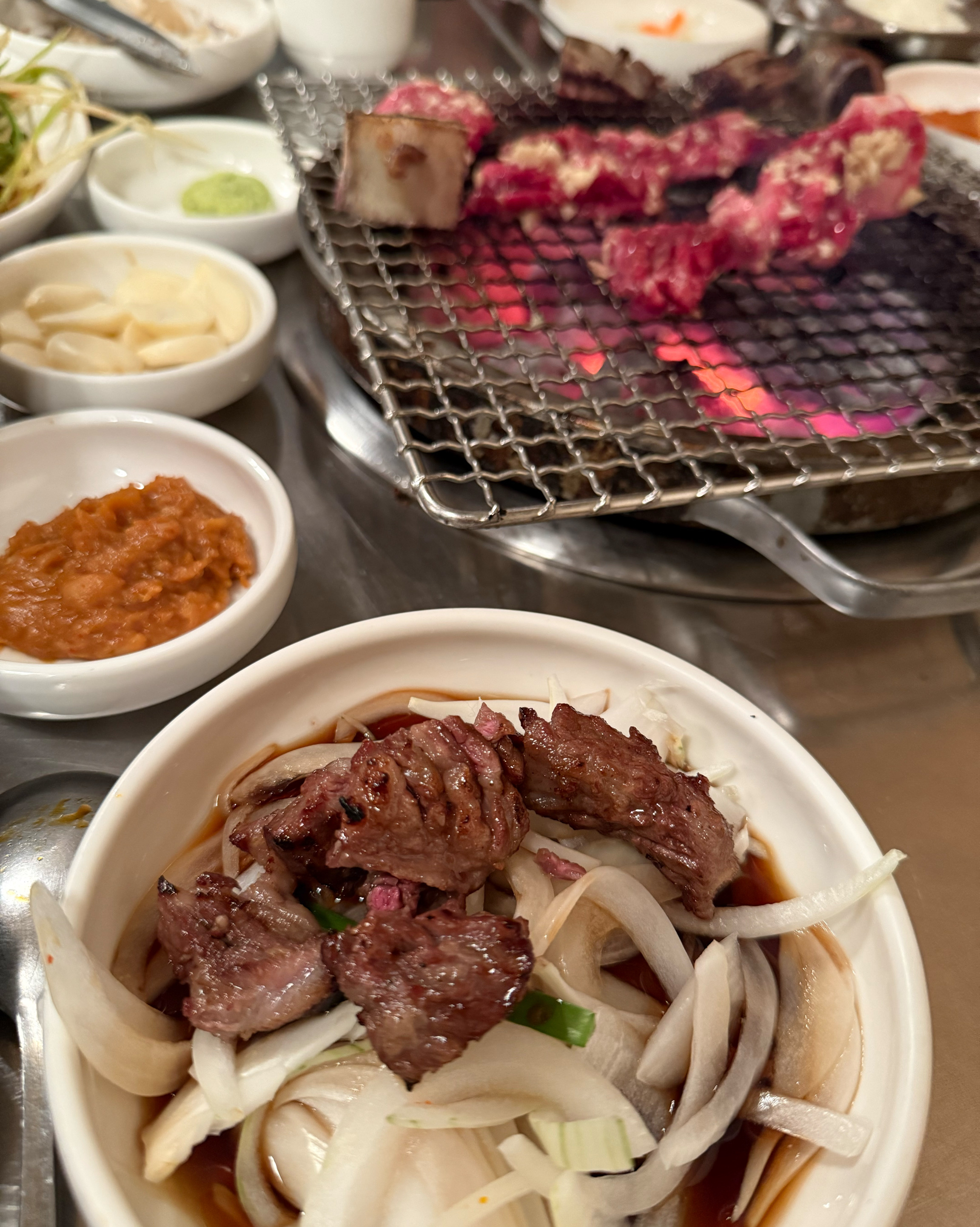 우연히 인스타에서 보고 저녁에 방문했는데 - 제주 맛집 명호마농갈비 연동본점