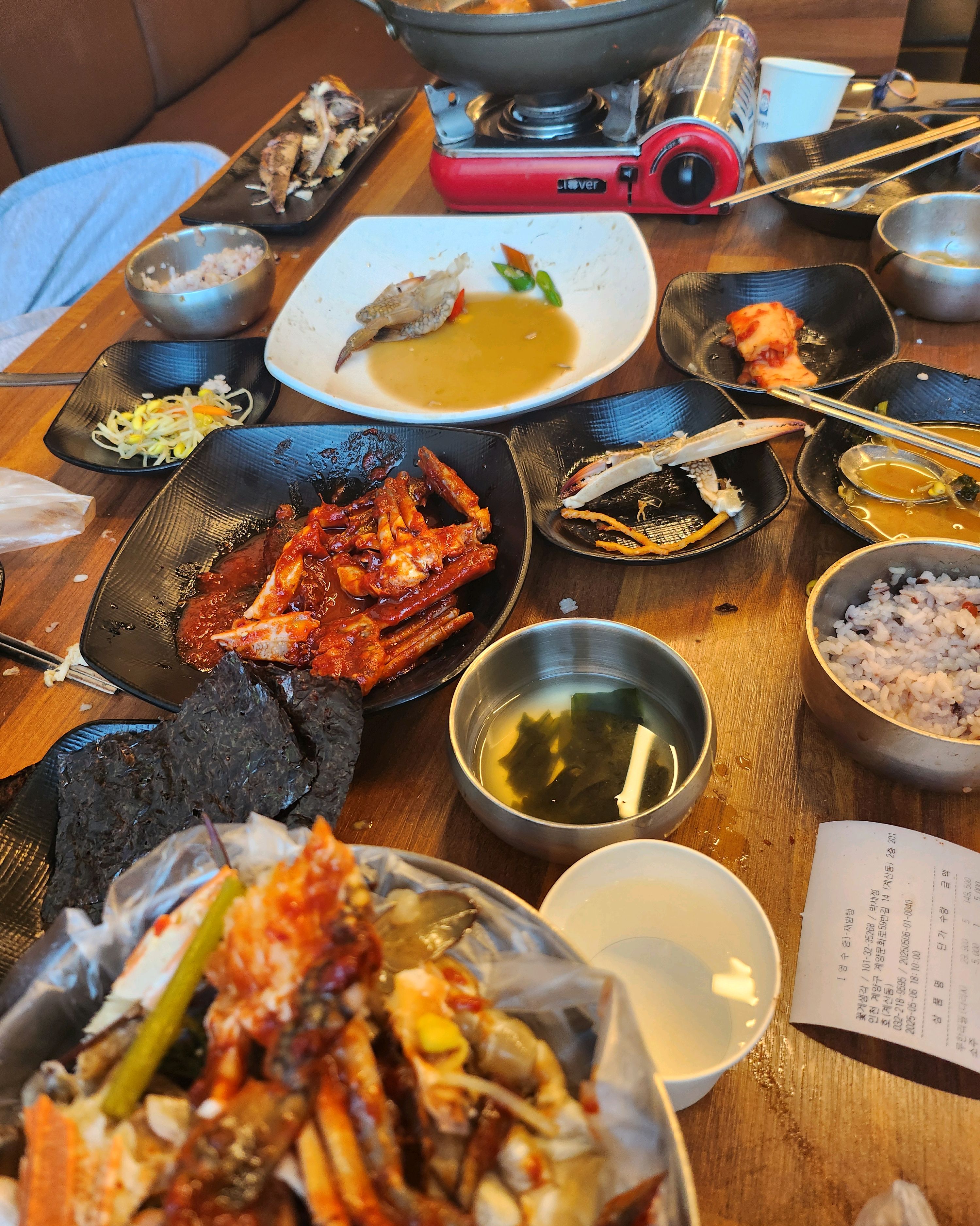무한리필 첨 왔는데 가성비 굿입니다. - 인천 맛집 간장게장 무한리필 꽃게생각