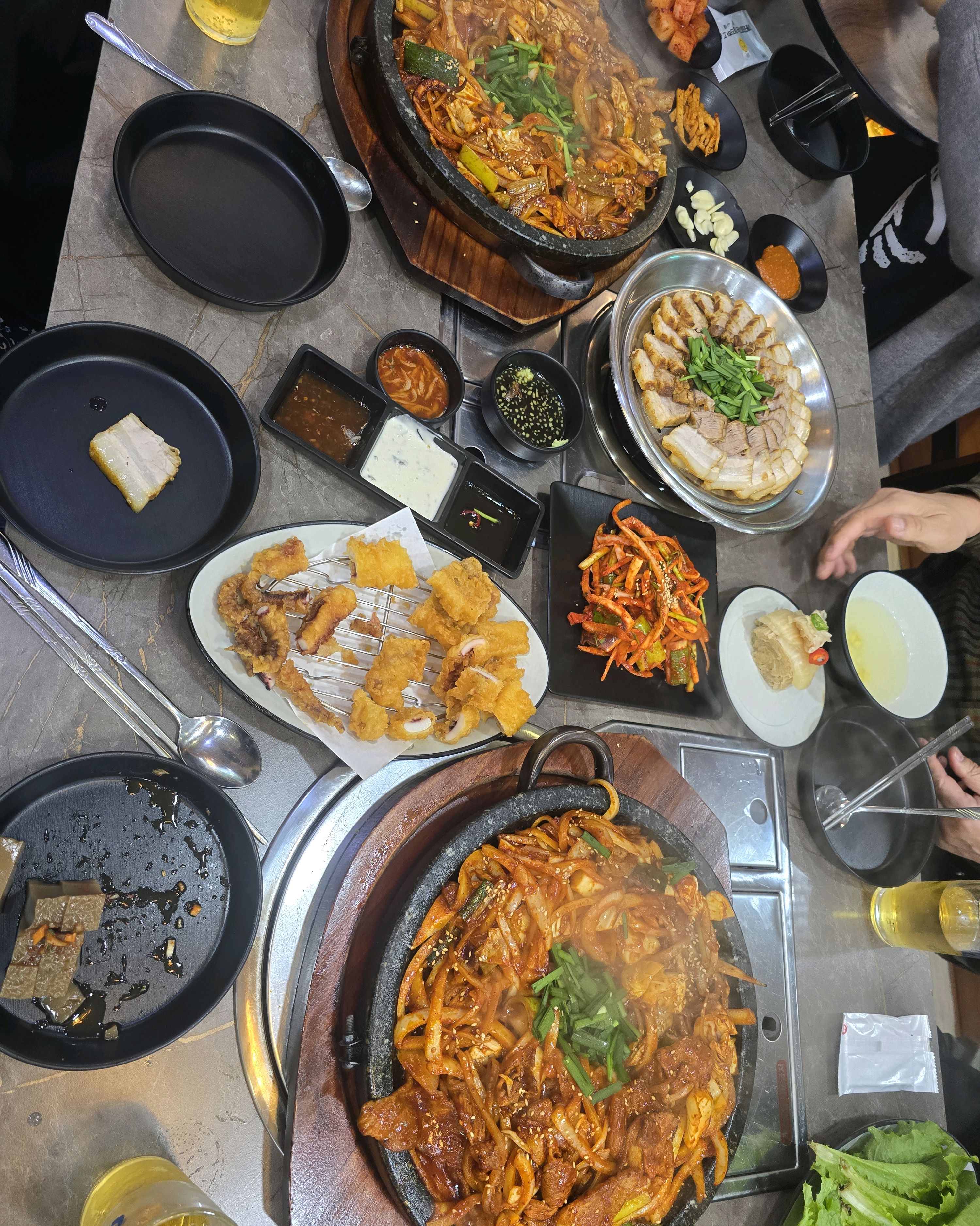 오징어 먹으러가재서 뭐 먹을게 많겠어하다가 - 인천 맛집 해탄 계양구청점