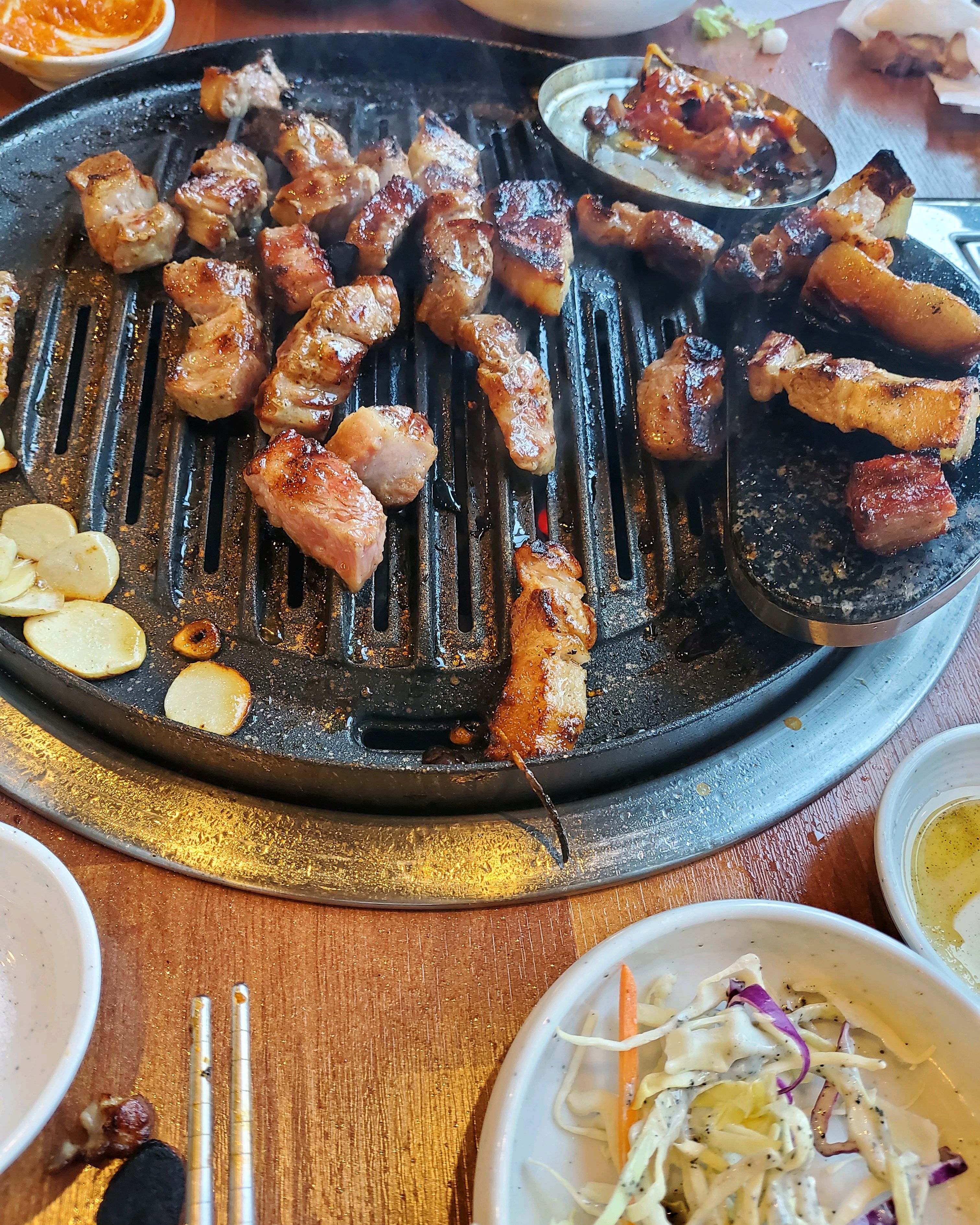 아이와 방문하기 너무 좋아요!!!! - 불당동 맛집 한마음정육식당 천안신불당점