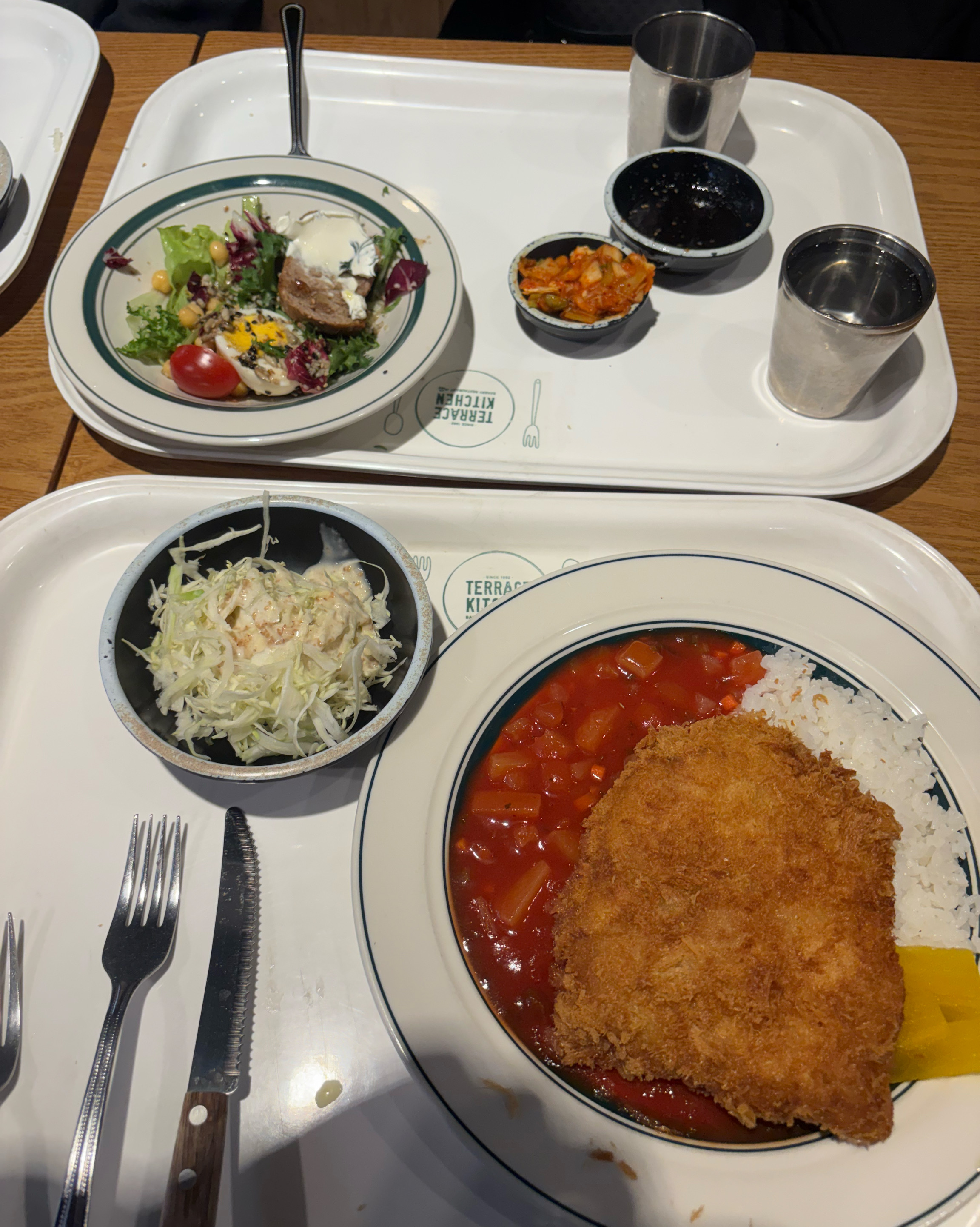 치킨까스 잘 먹고 갑니다 - 대전 맛집 성심당 테라스키친